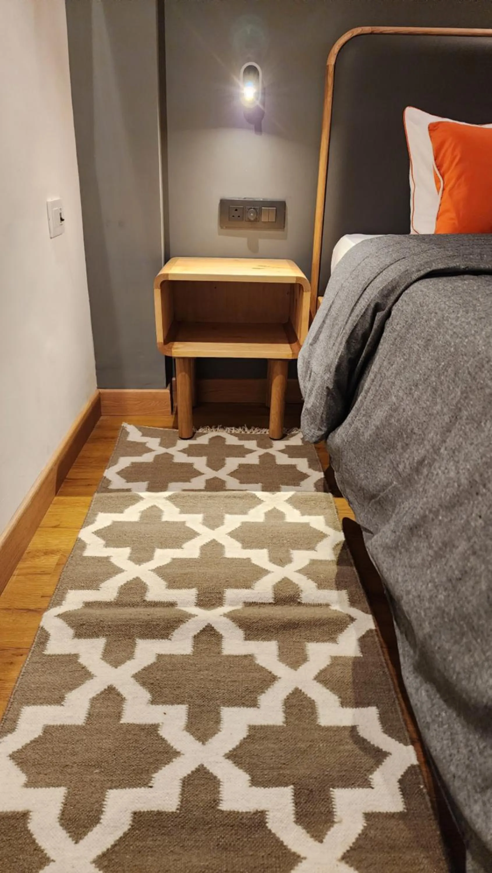 Bed in JHouse near Bhikaji