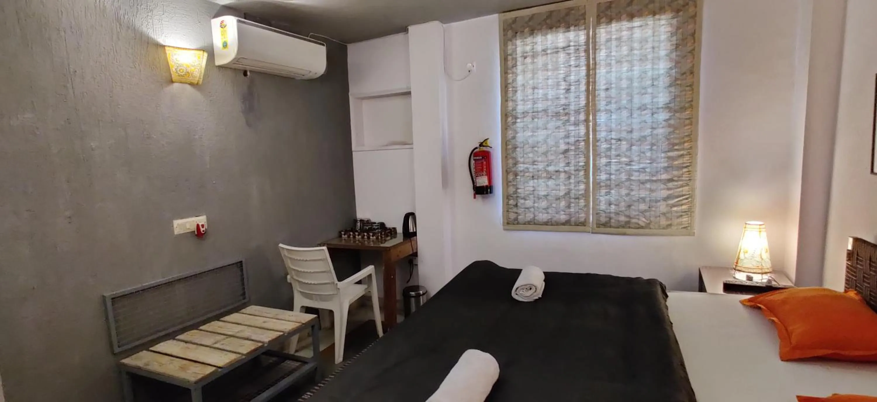 Bedroom, Bed in JHouse near Bhikaji