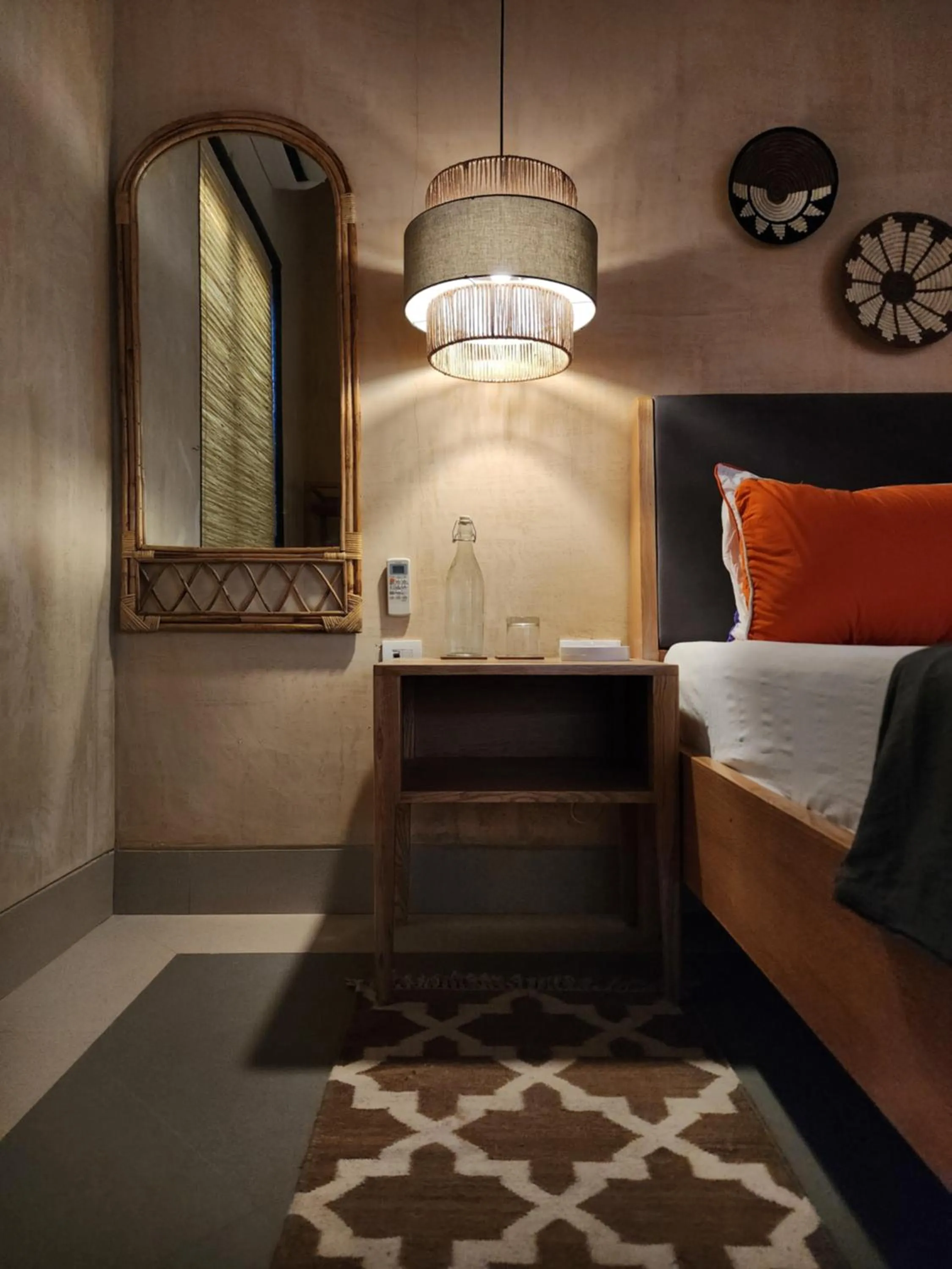 Bed in JHouse near Bhikaji