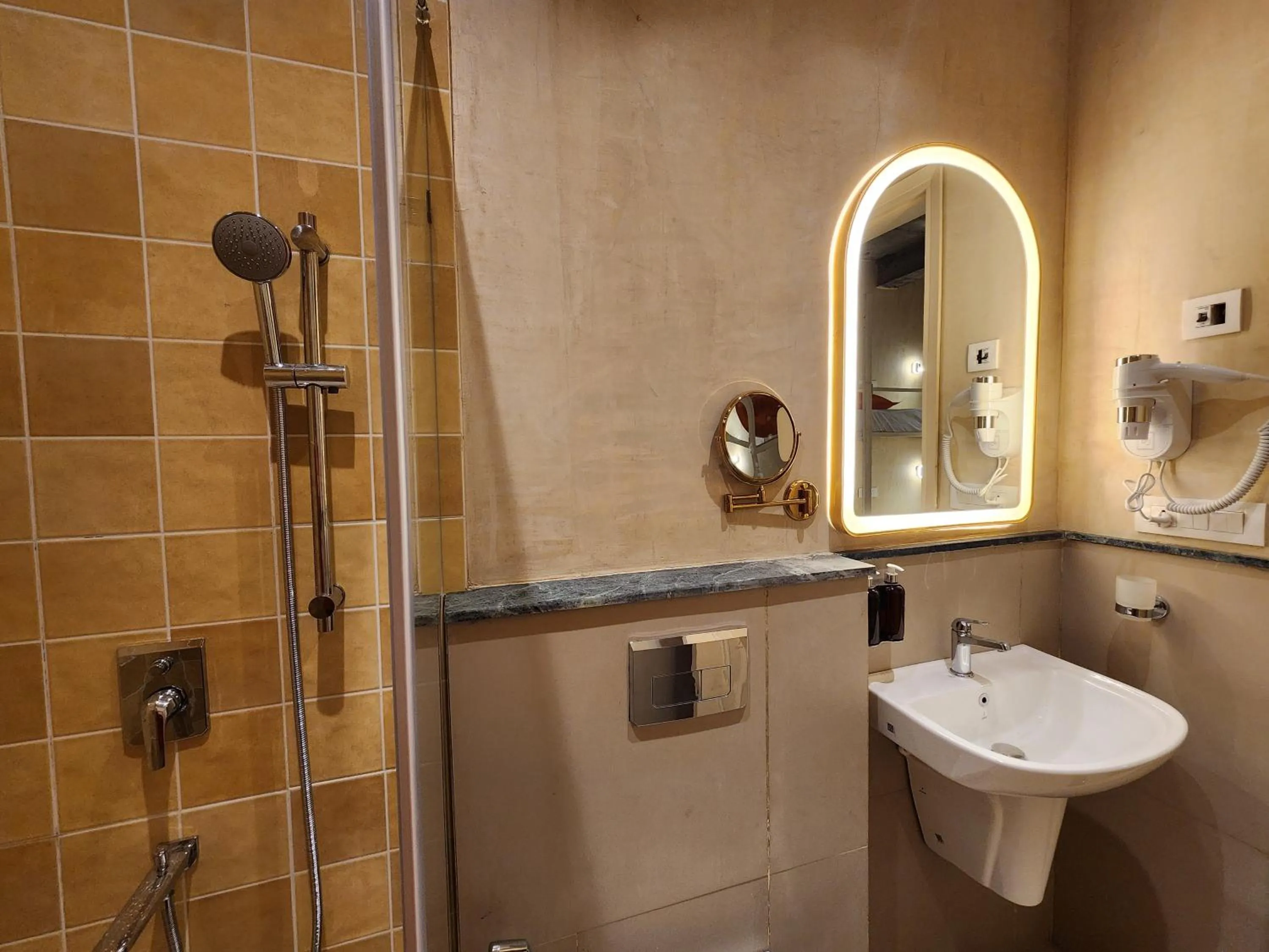 Shower in JHouse near Bhikaji