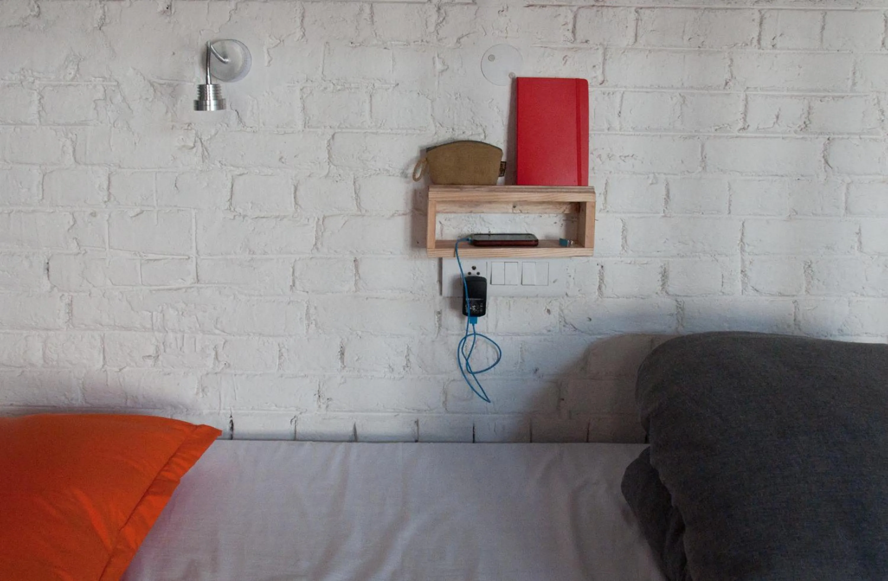 Bed in JHouse near Bhikaji