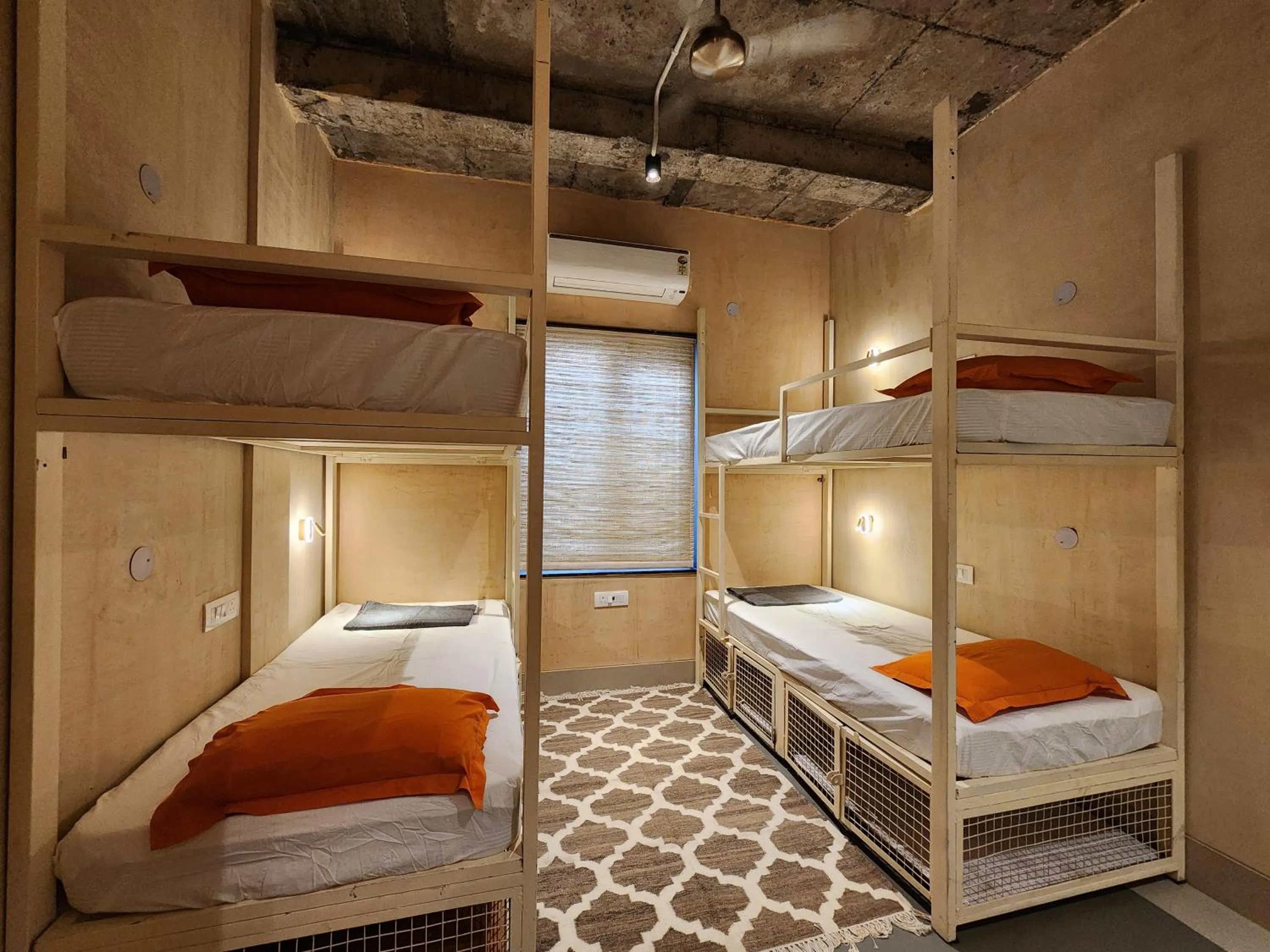 Bed in JHouse near Bhikaji