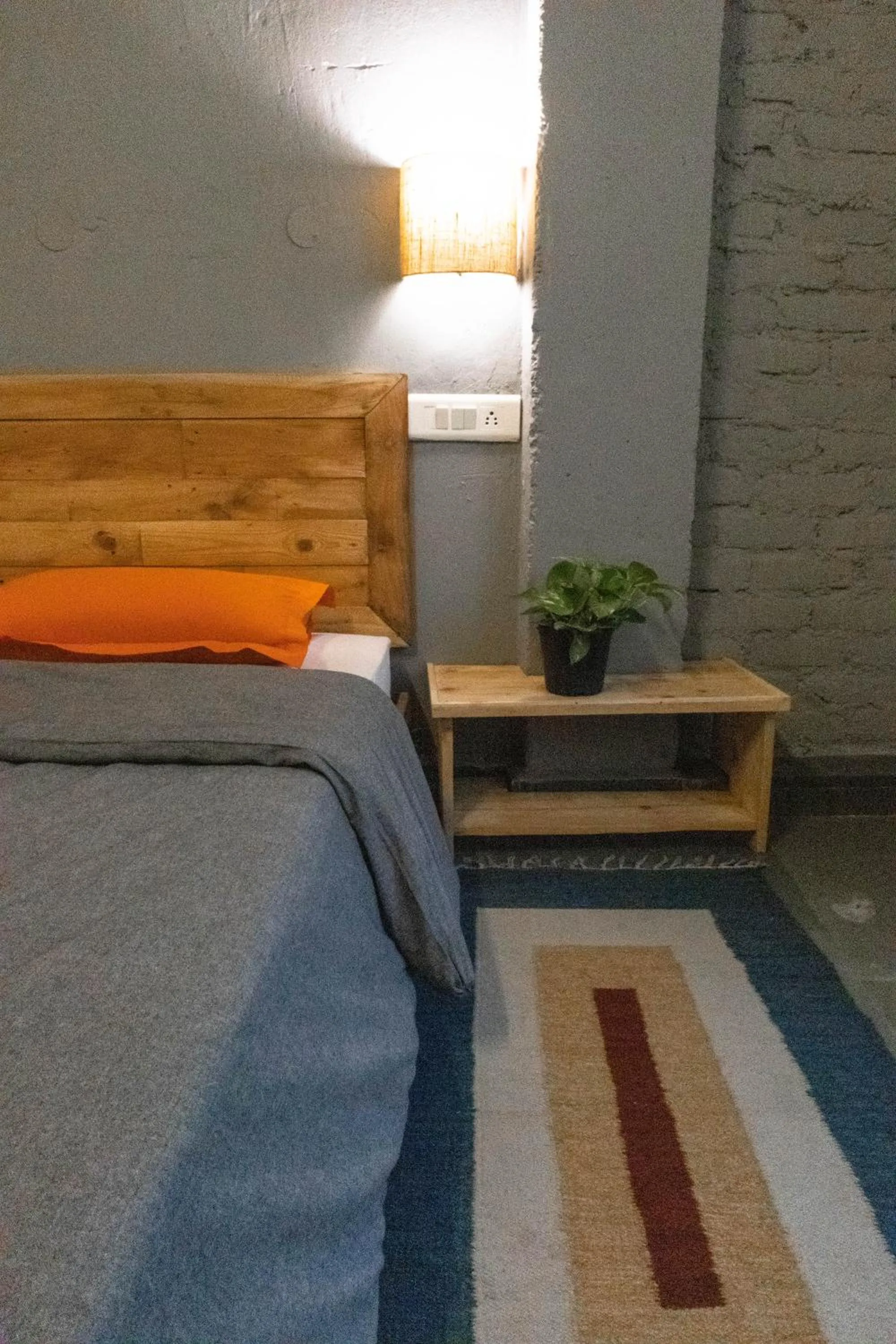 Bed in JHouse near Bhikaji