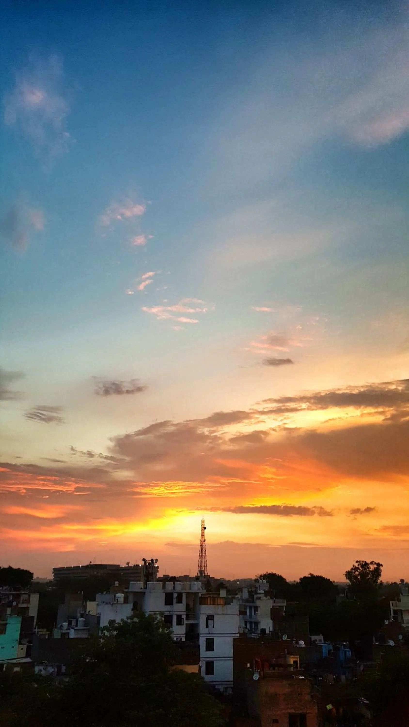 City view in JHouse near Bhikaji