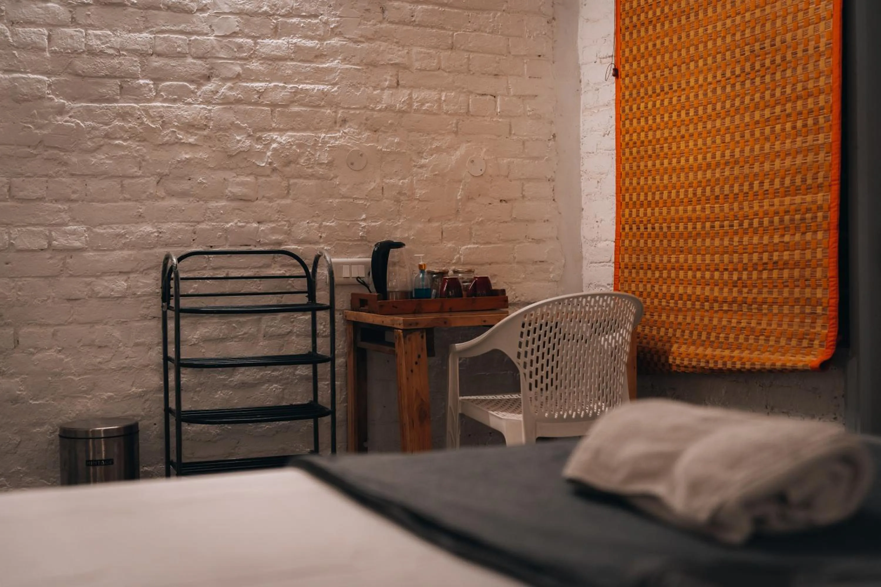 Bed in JHouse near Bhikaji