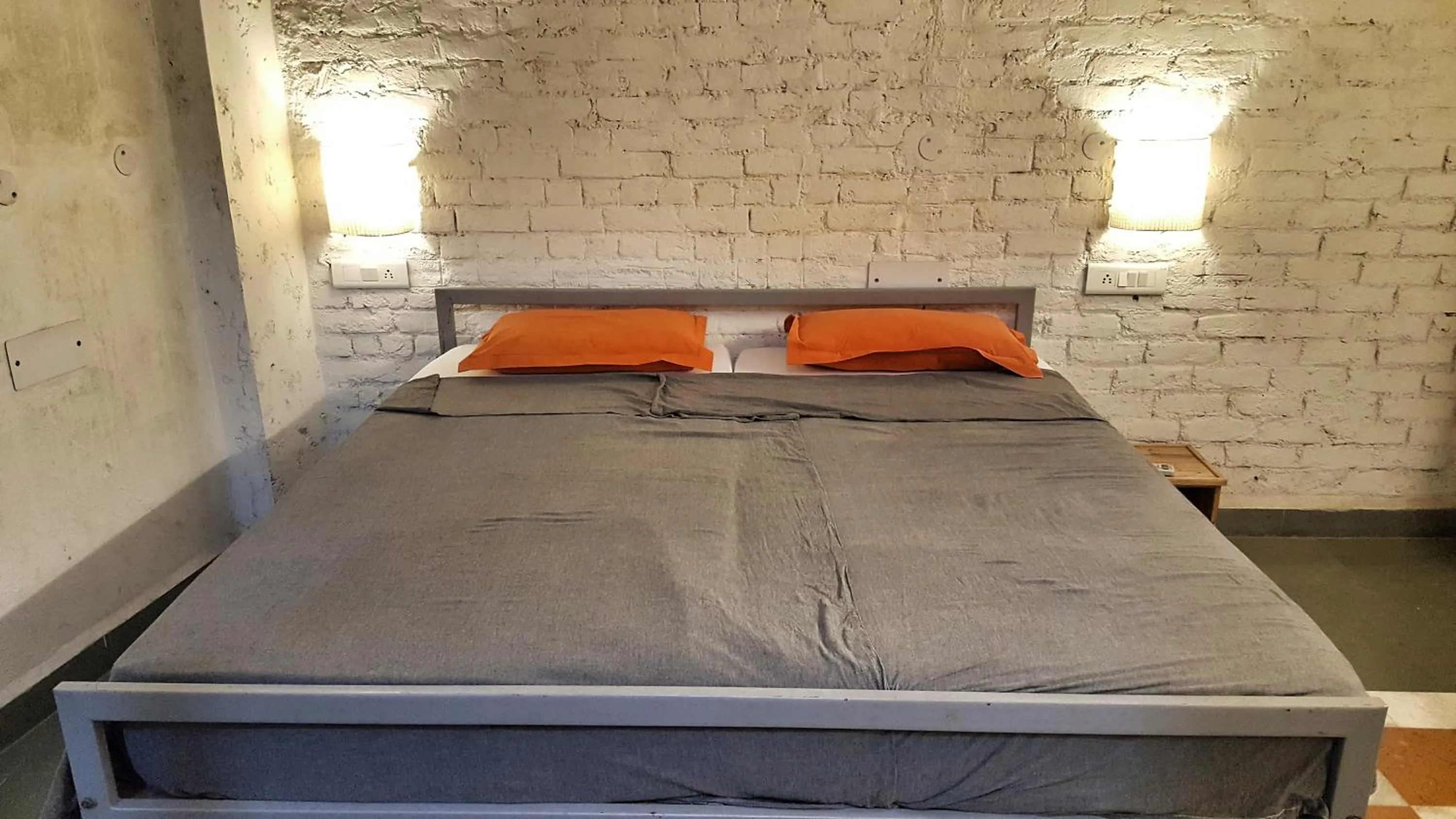 Bed in JHouse near Bhikaji
