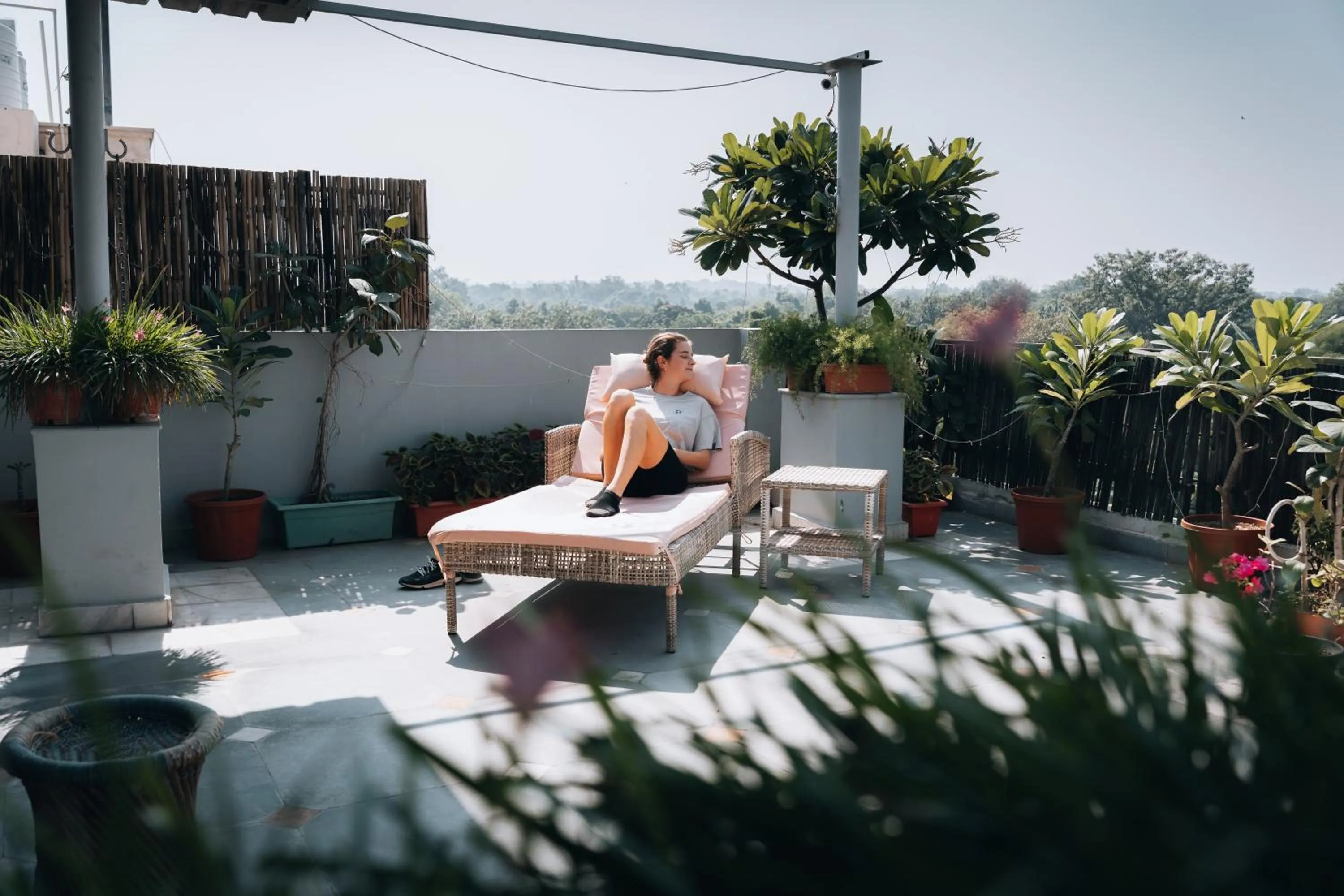 Balcony/Terrace in JHouse near Bhikaji