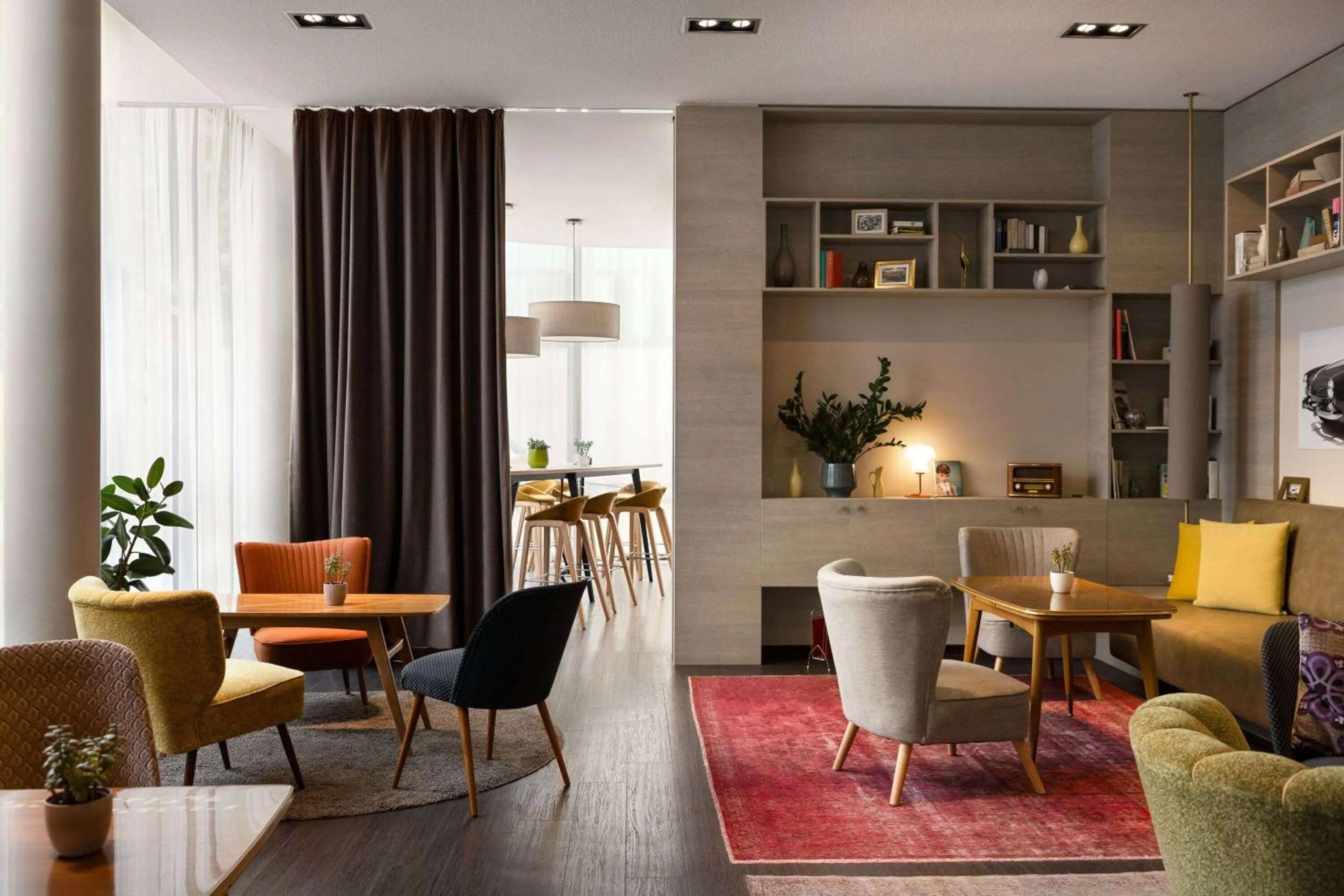 Living room in Vienna House Easy by Wyndham Osnabrück City & Apartments