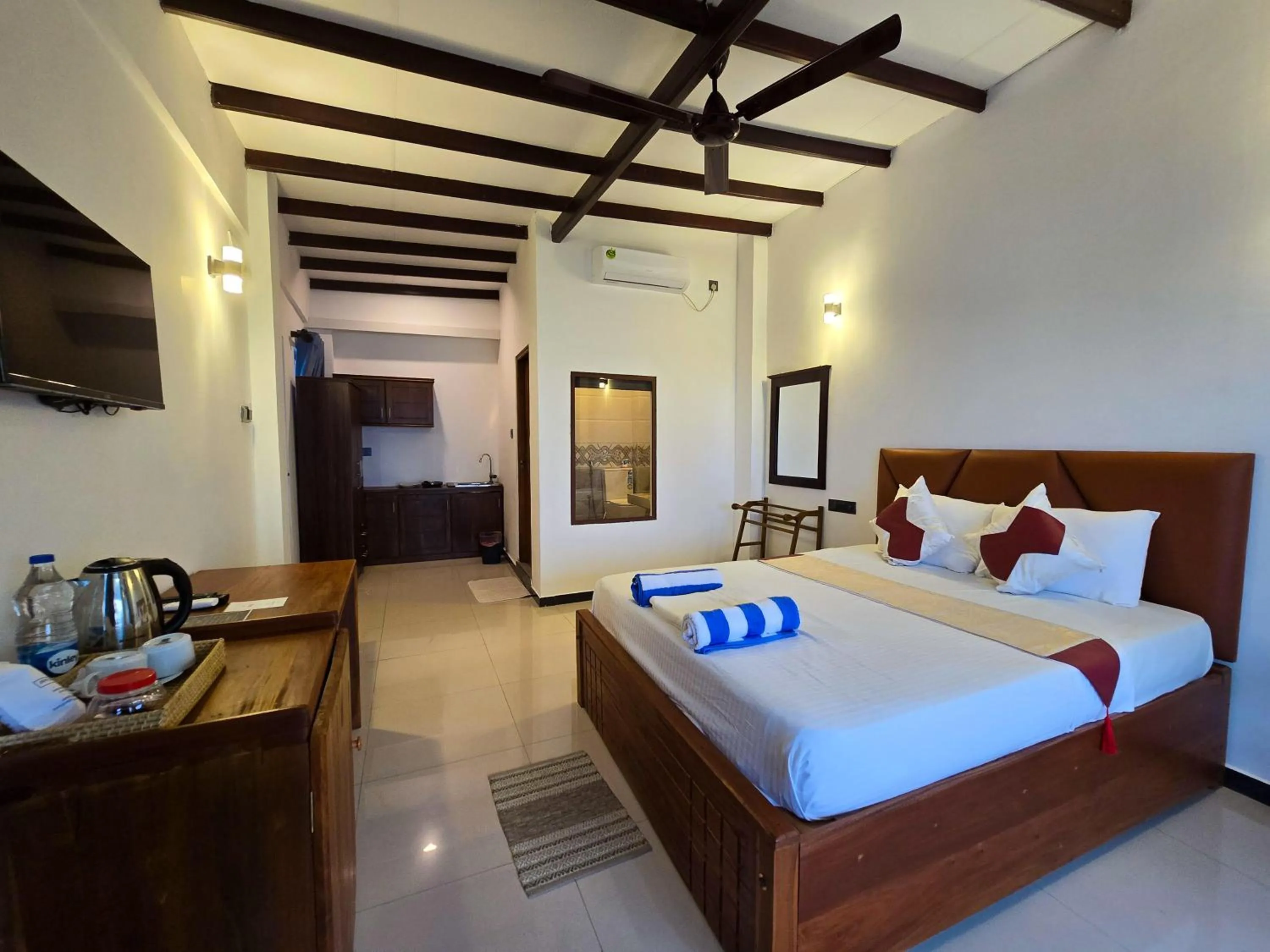 Bed in Ziegler Cottage