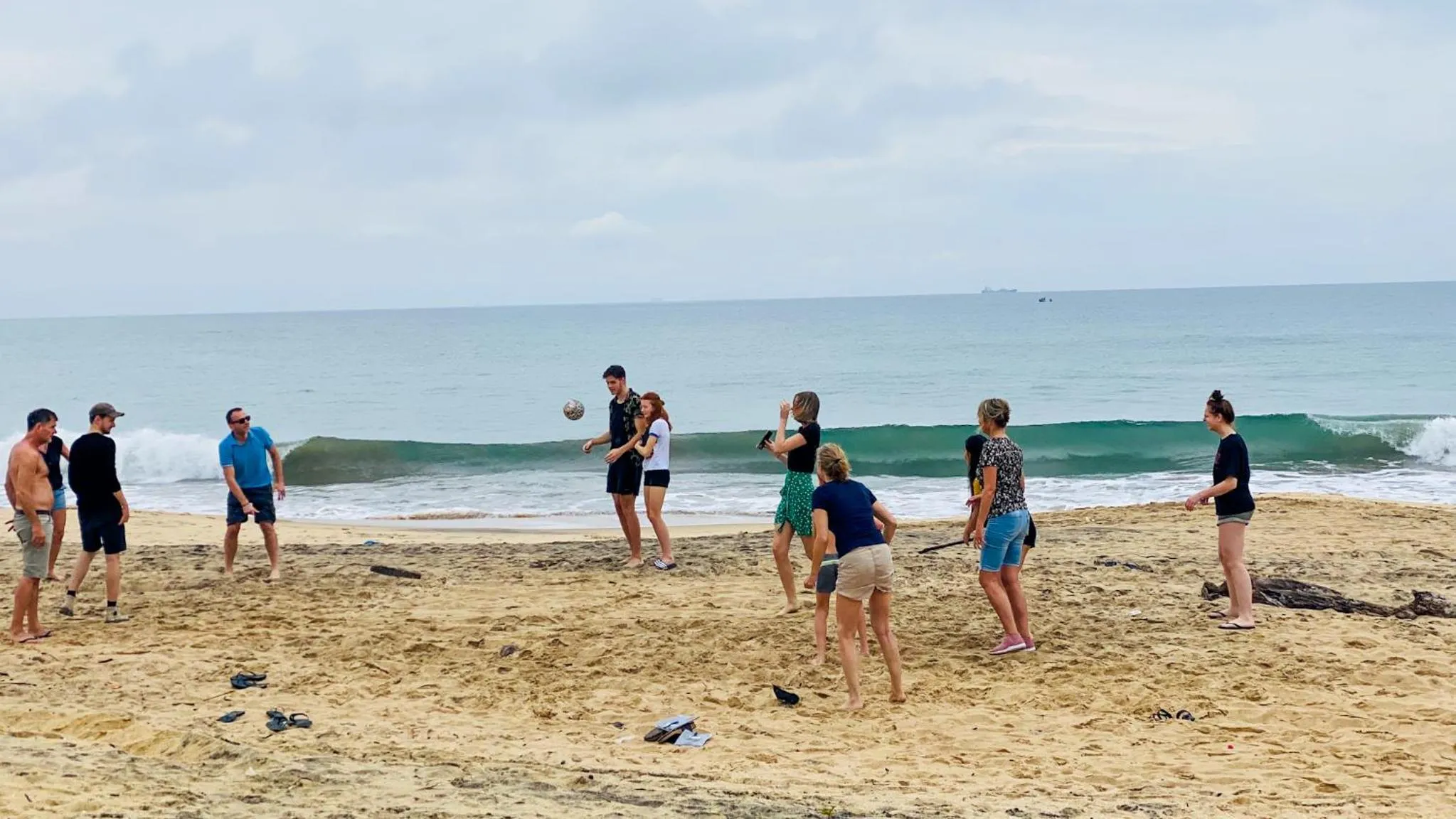 People in Ziegler Cottage