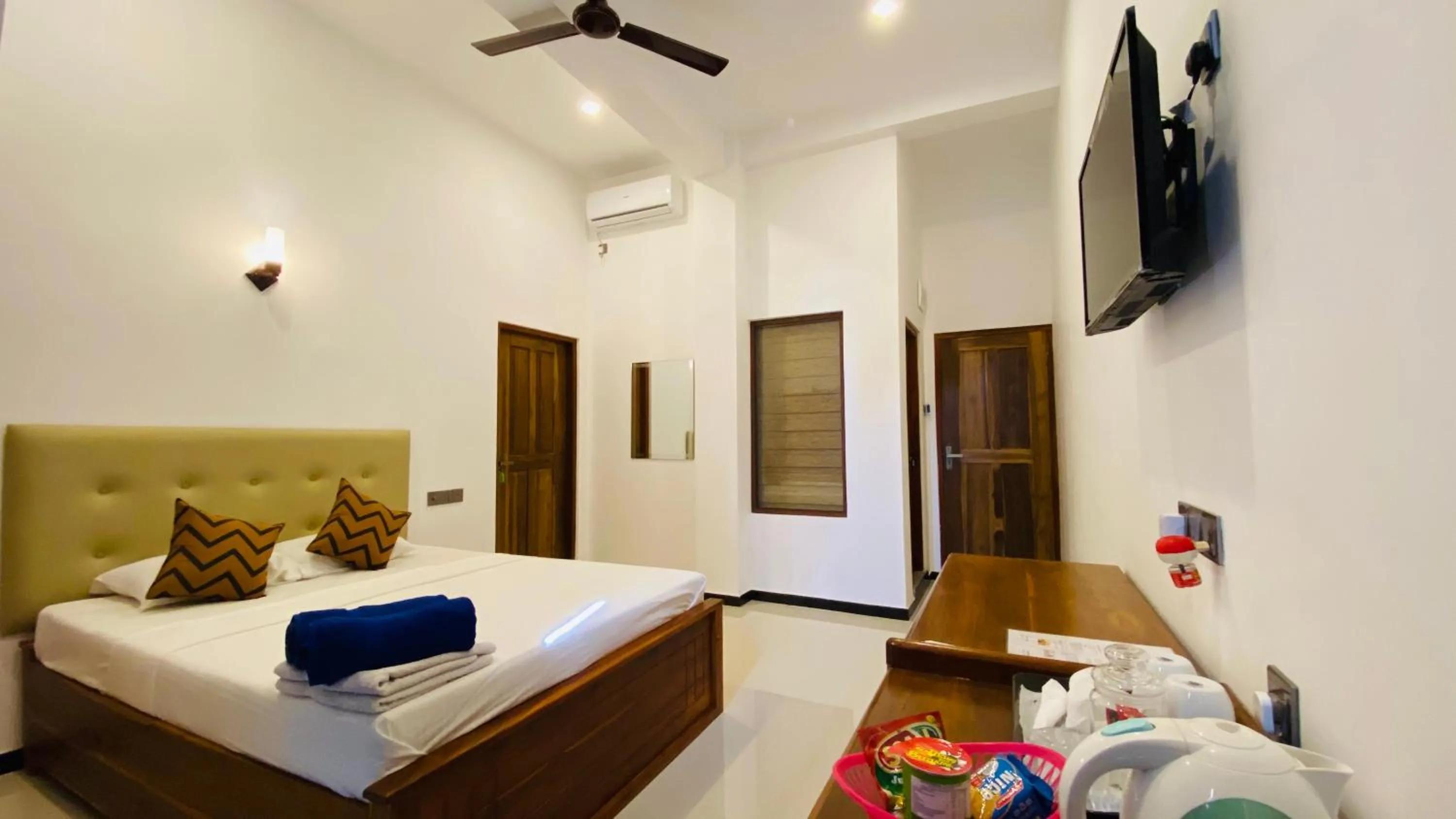 Bed in Ziegler Cottage