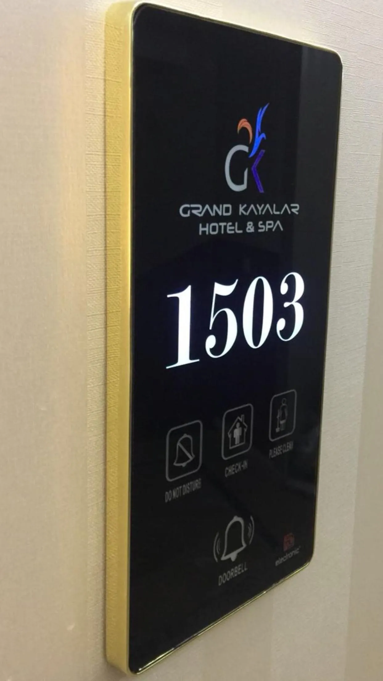 Decorative detail in Grand Kayalar Hotel