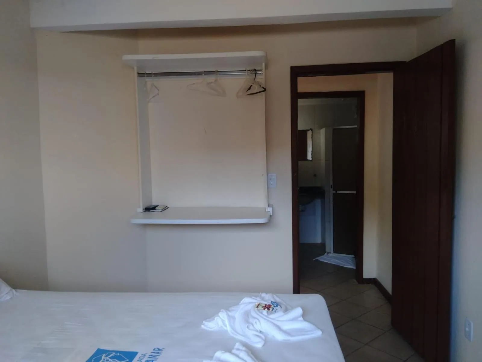 Bed in Pousada Aldeia Mar