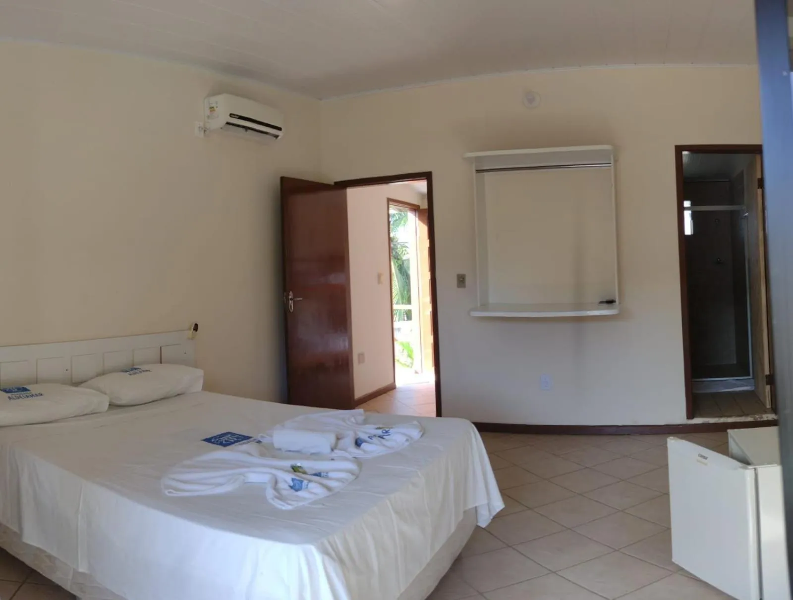 Bed in Pousada Aldeia Mar