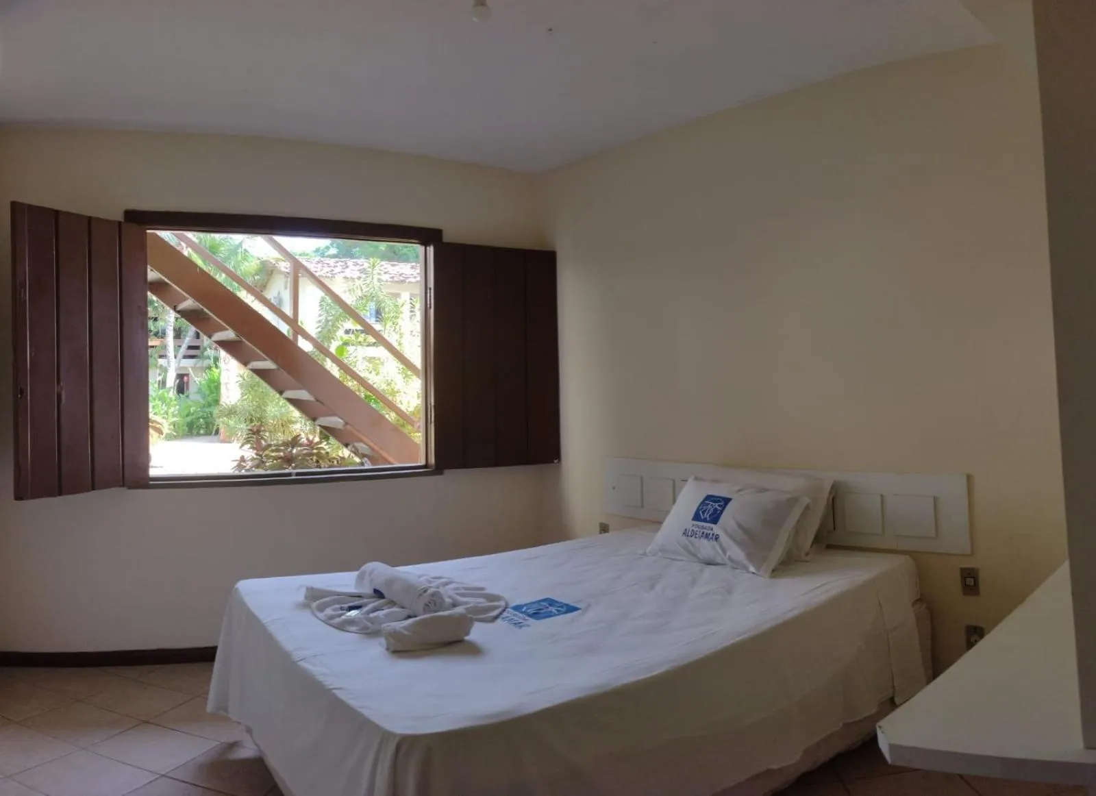 Bed in Pousada Aldeia Mar