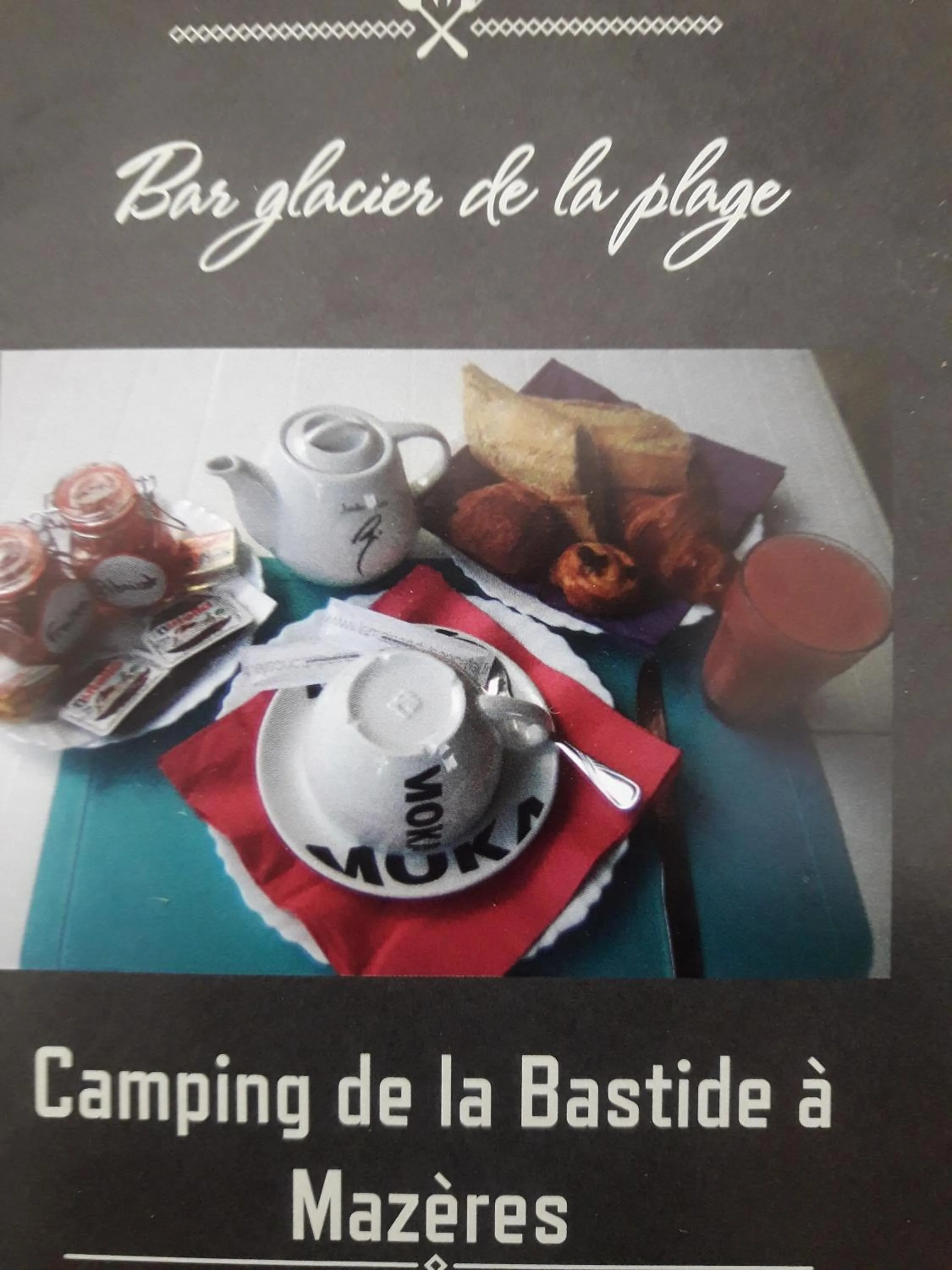 Continental breakfast in La Bastide