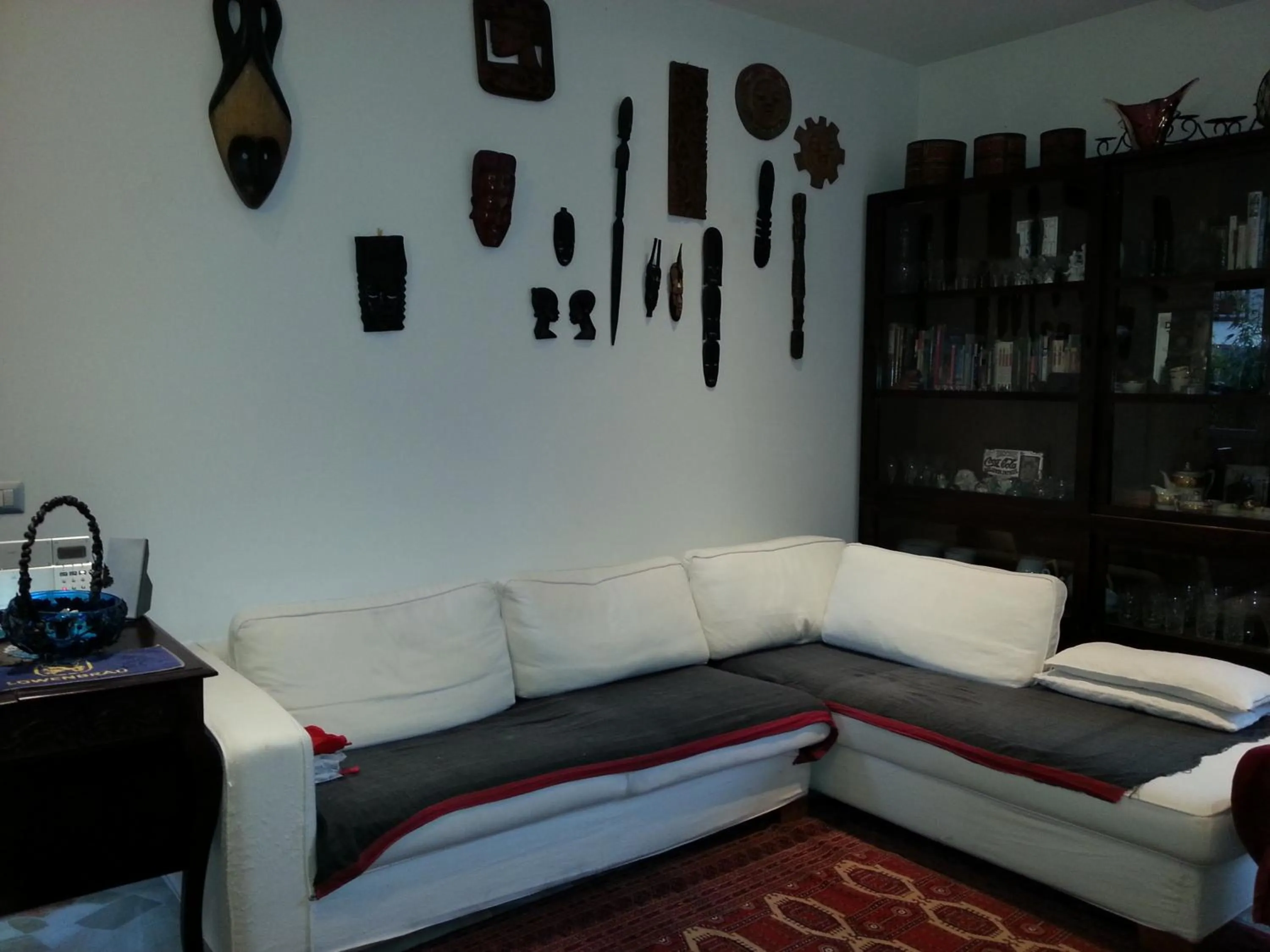 Communal lounge/ TV room in B&B Rosa Blu