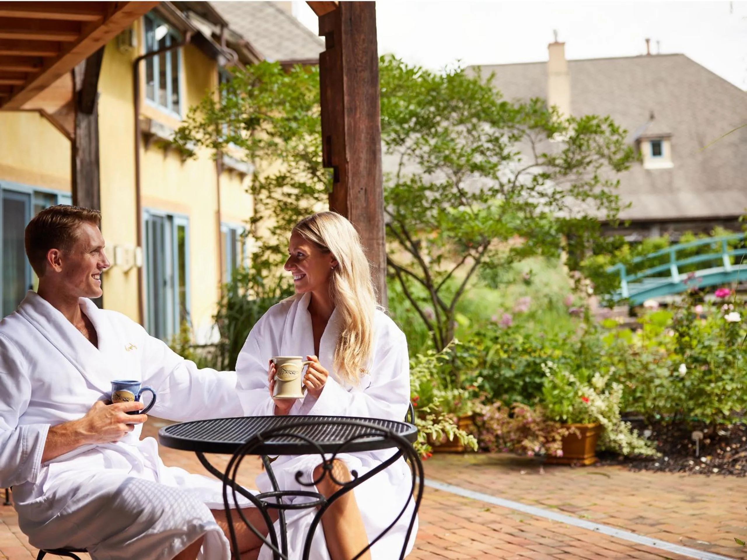 Patio in Mirbeau Inn & Spa - Skaneateles