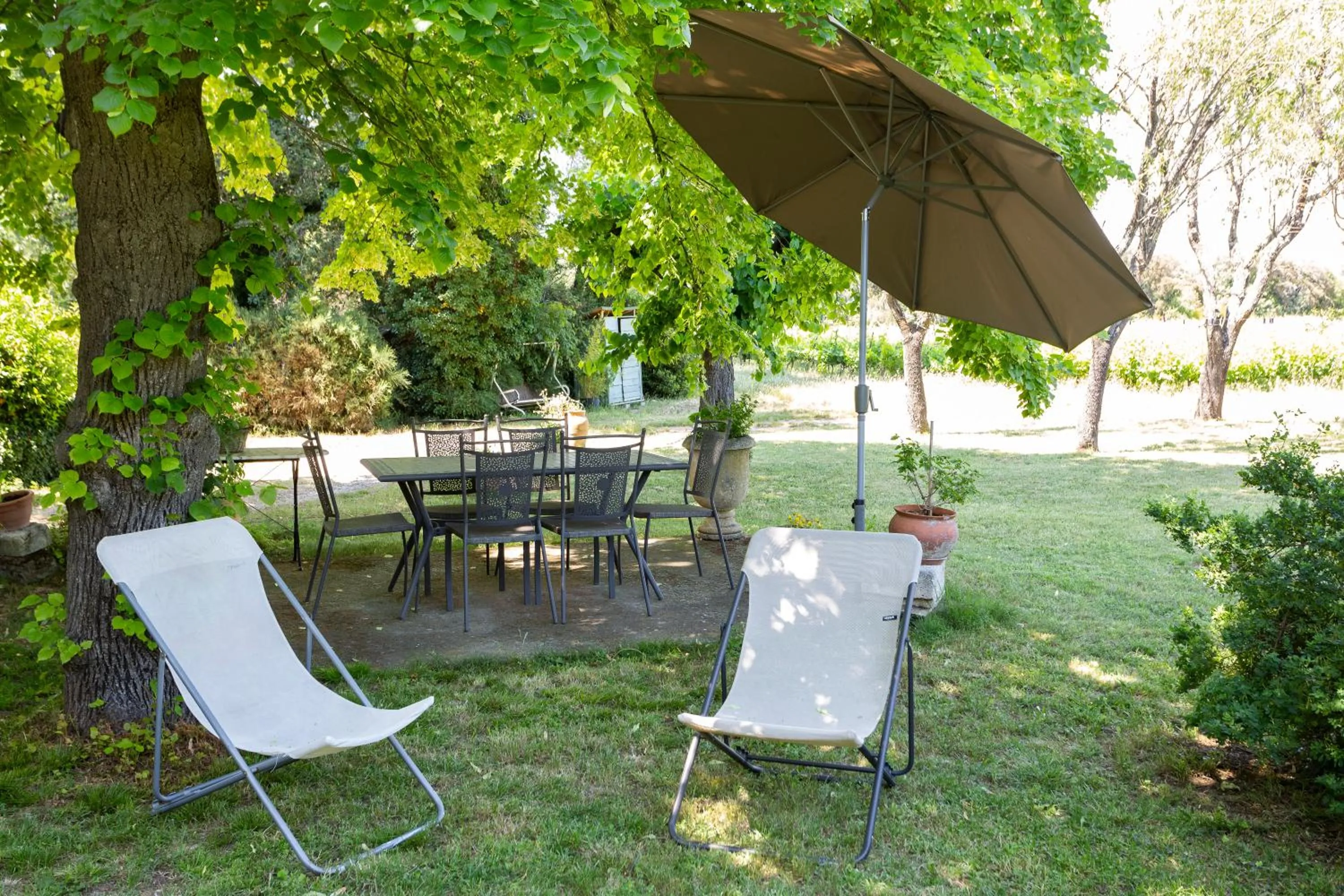 Patio in Mas du Crès