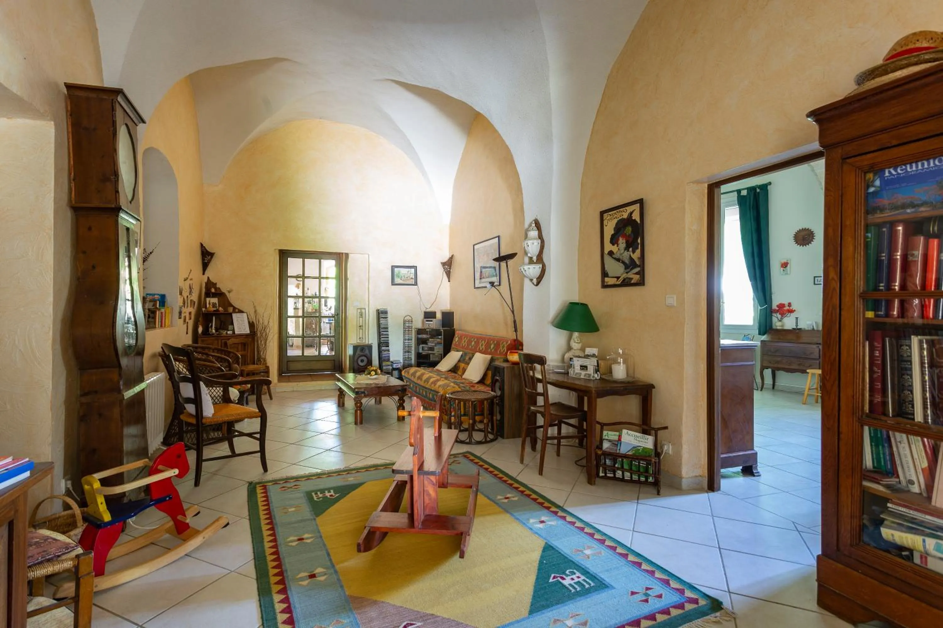 Seating area in Mas du Crès