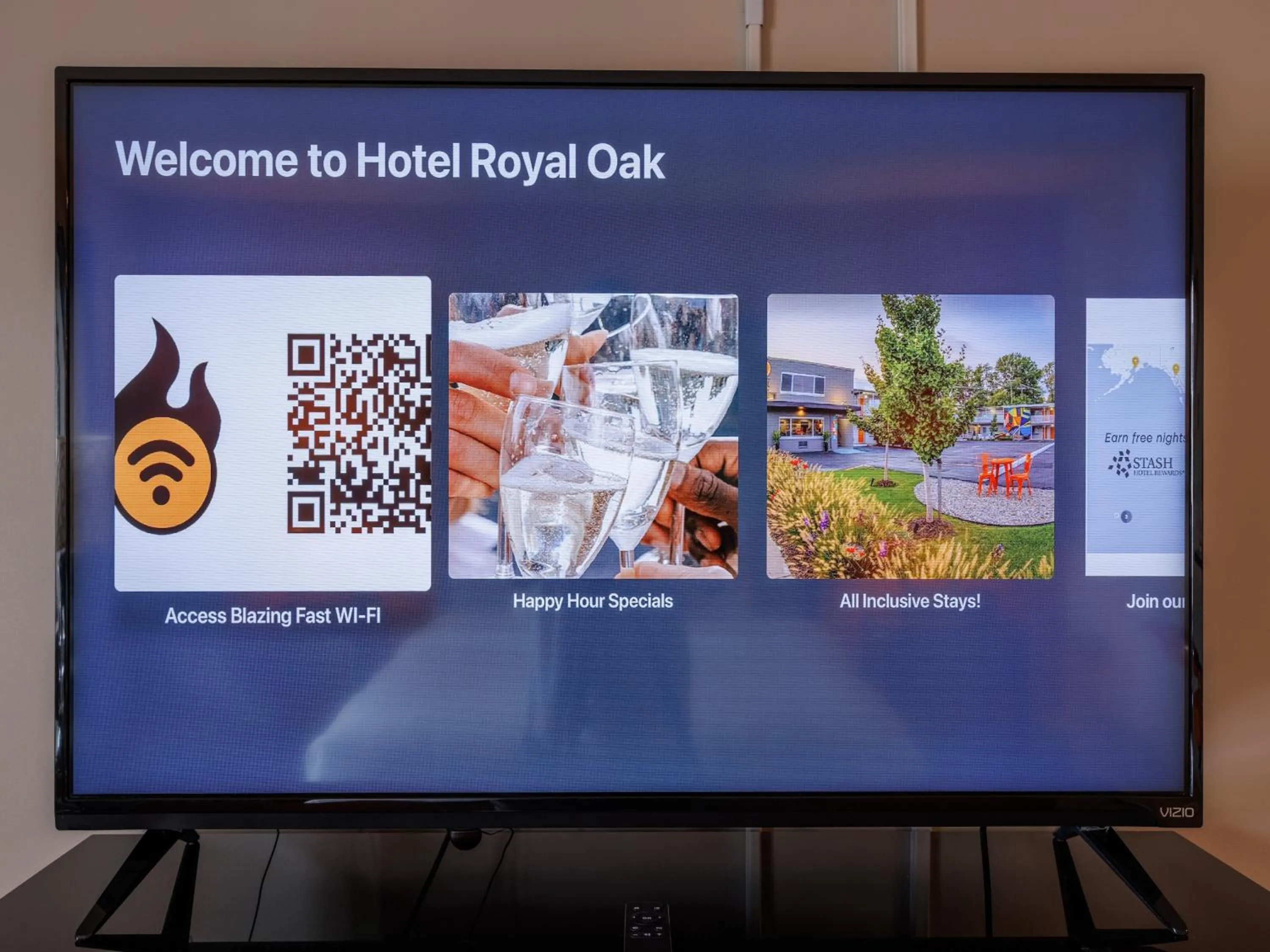 TV and multimedia in Hotel Royal Oak