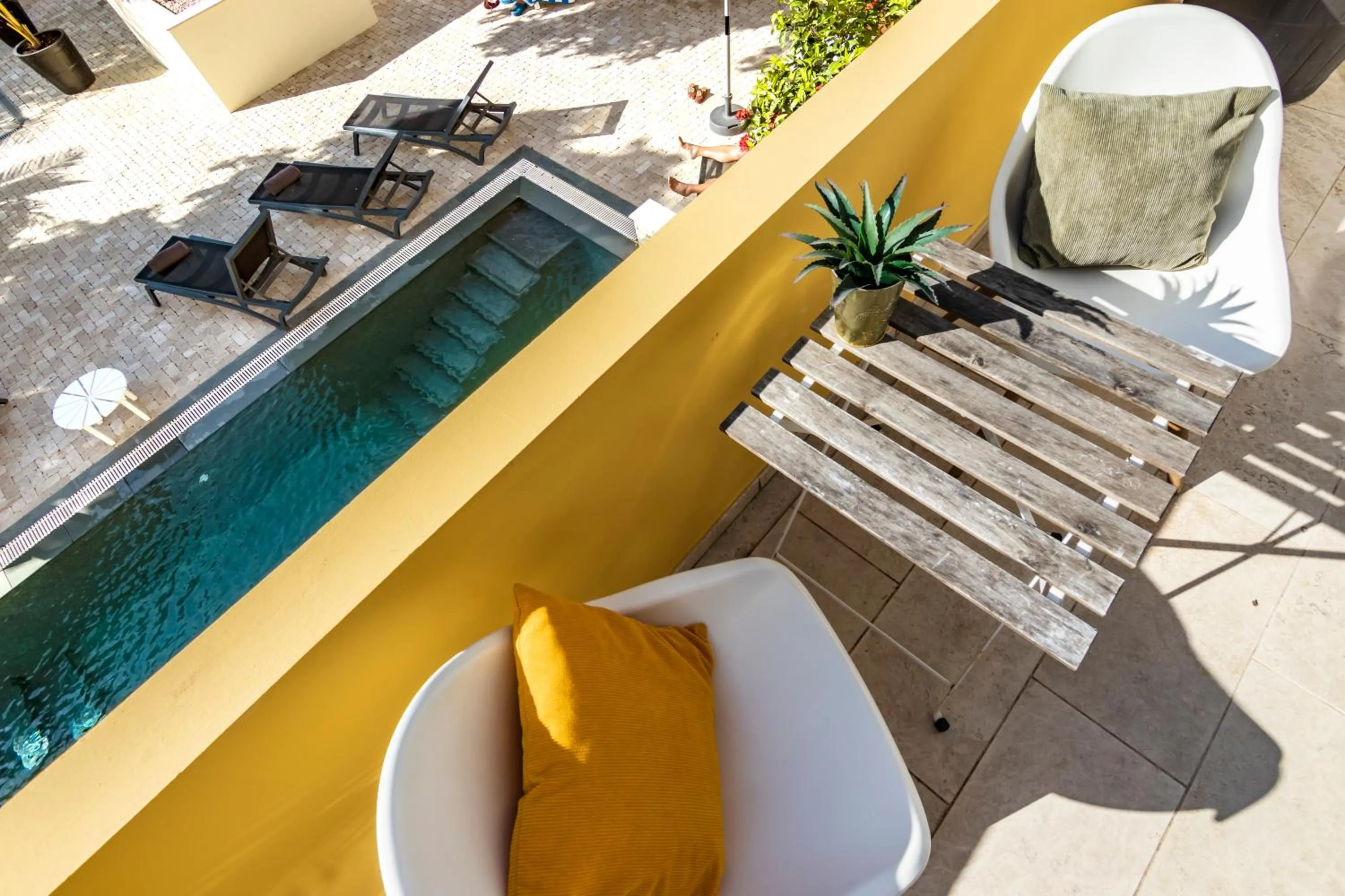 Patio in Bayside Boutique Hotel - Blue Bay Golf & Beach Resort