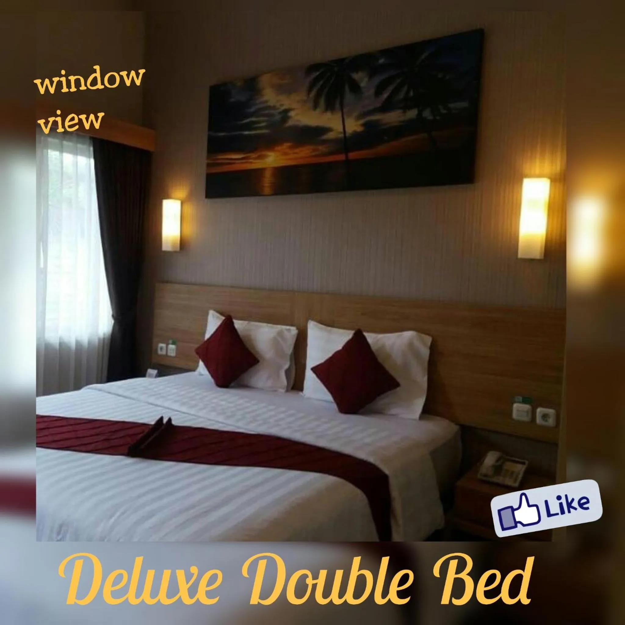 Bed in Sunshine Family Homestay near Terminal 1 Juanda Airport