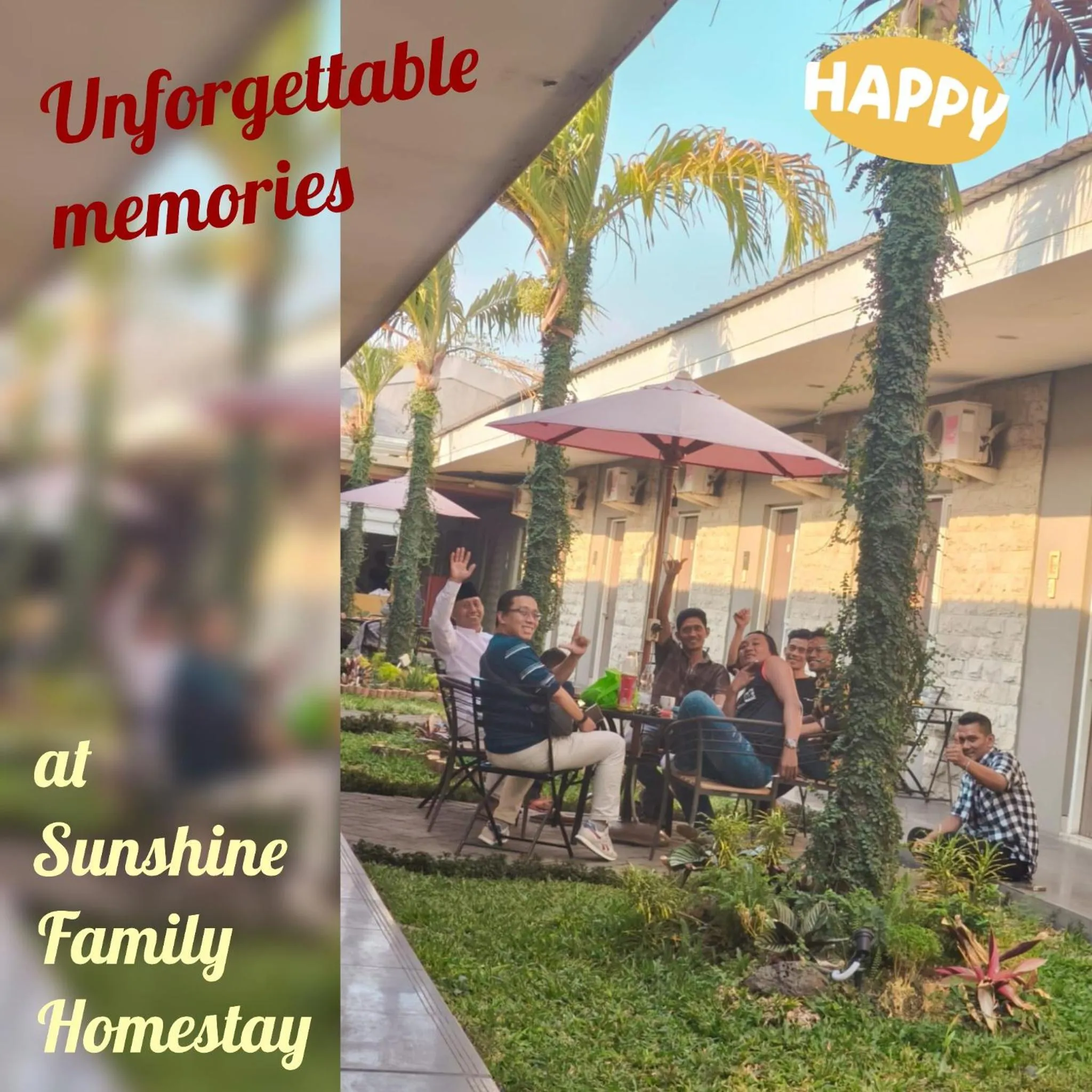 Sunshine Family Homestay near Terminal 1 Juanda Airport