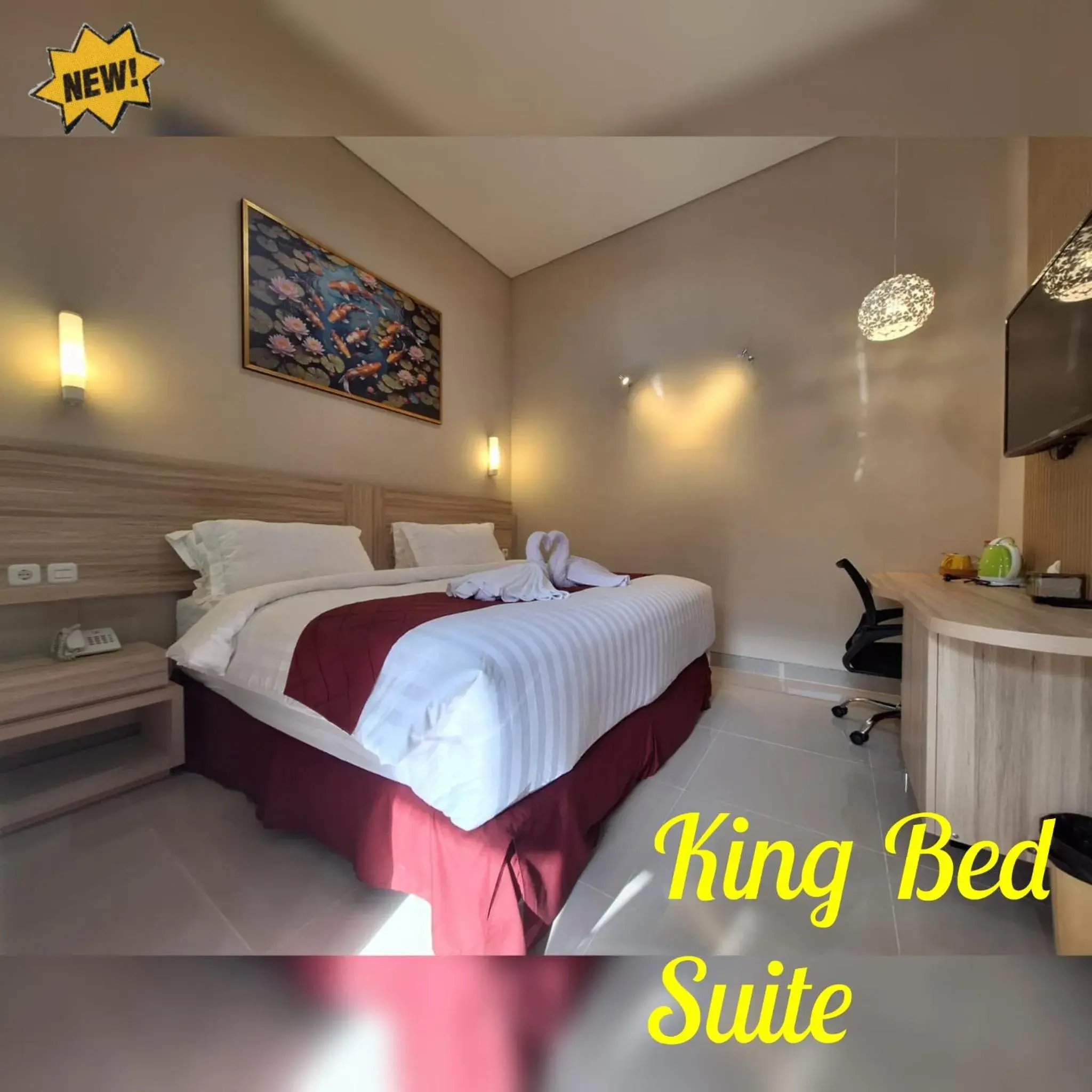 King Suite in Sunshine Family Homestay near Terminal 1 Juanda Airport King Suite in Sunshine Family Homestay near Terminal 1 Juanda Airport