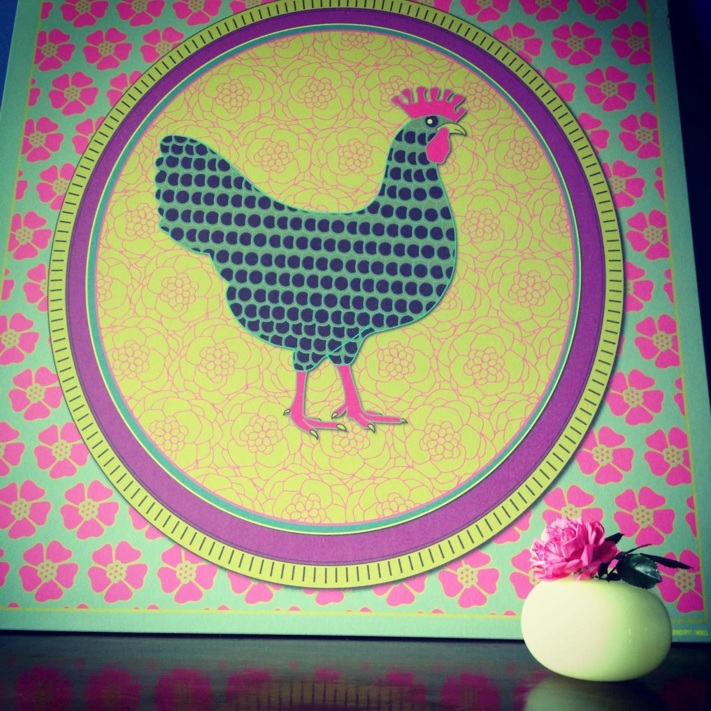 Decorative detail in B&B Puntodivista