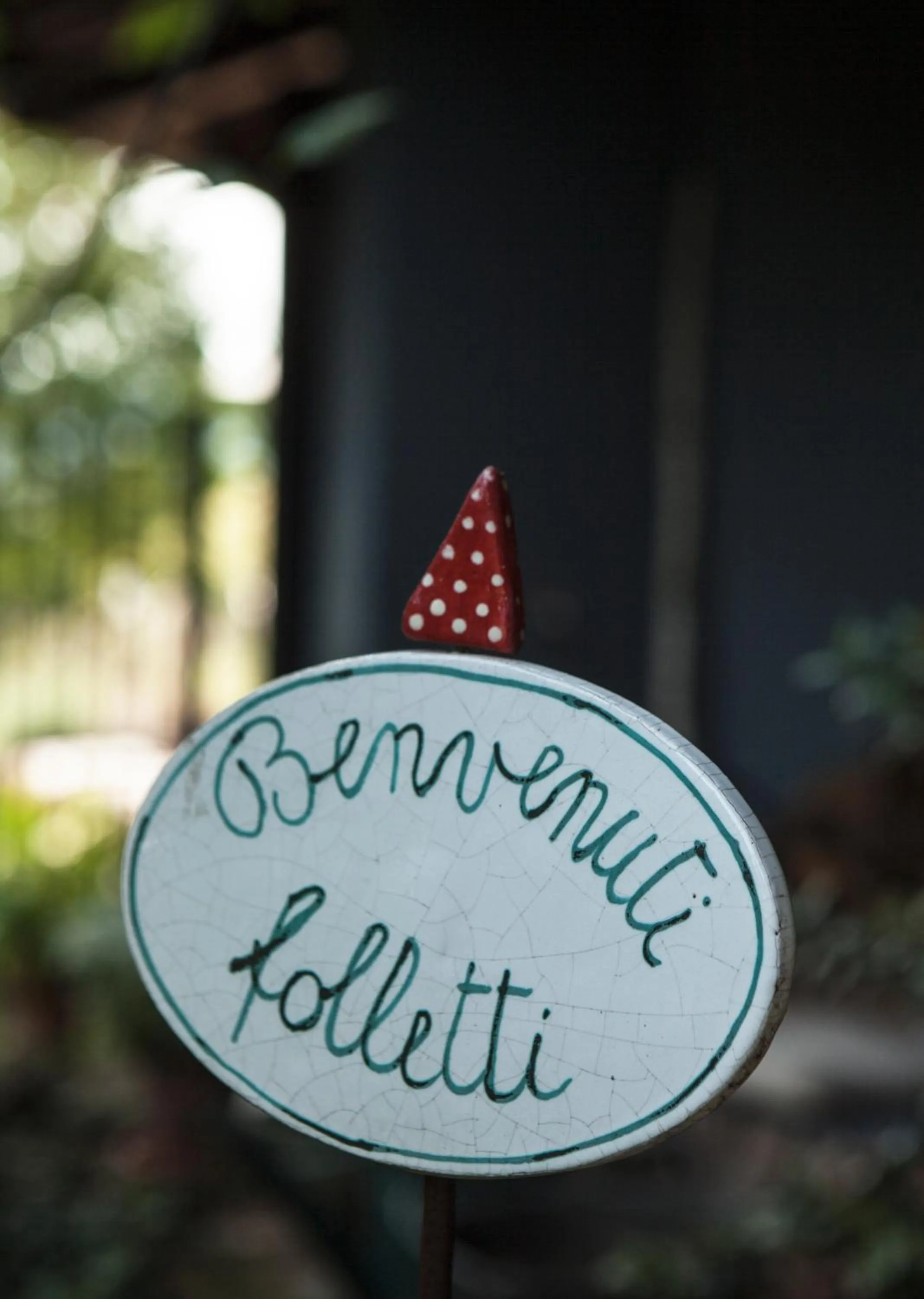 Decorative detail in B&B Puntodivista