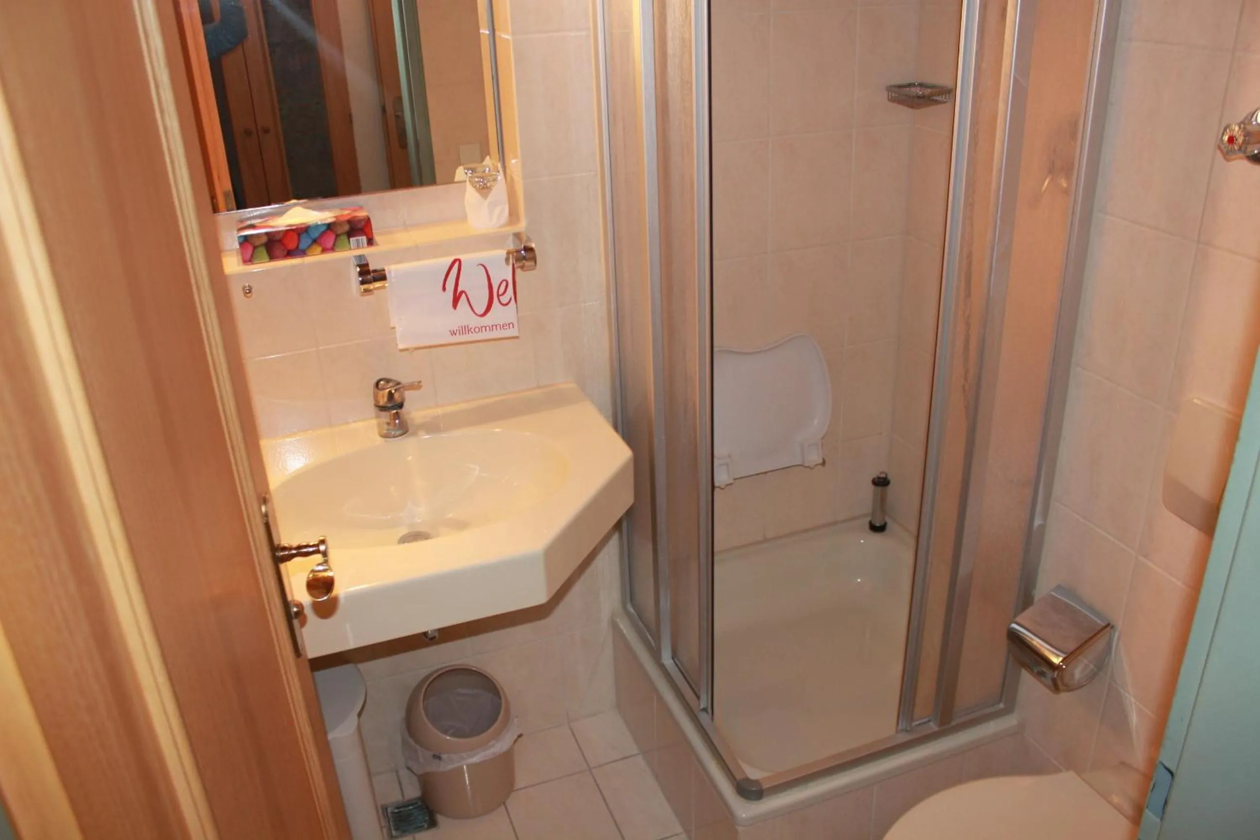 Bathroom in Landgasthaus & Hotel Kurfer Hof