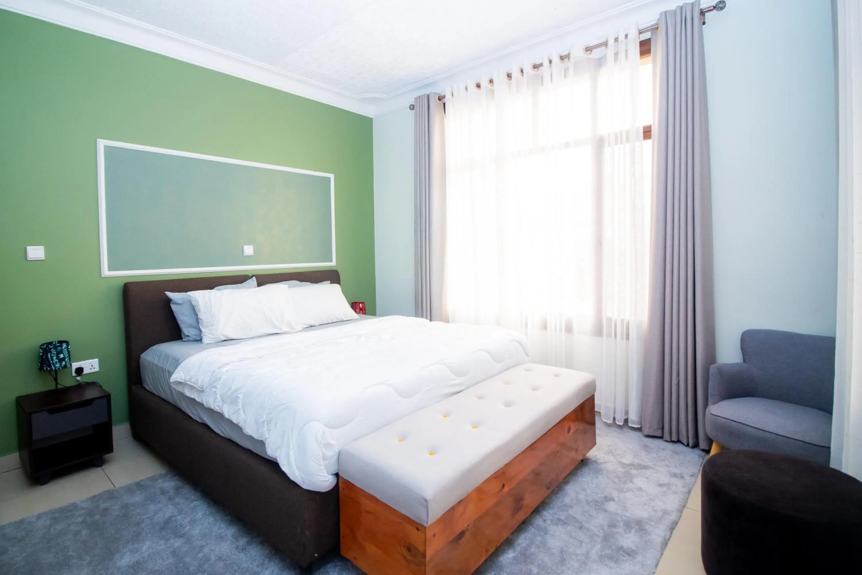 Bed in ArthillsBoutiqueHotel