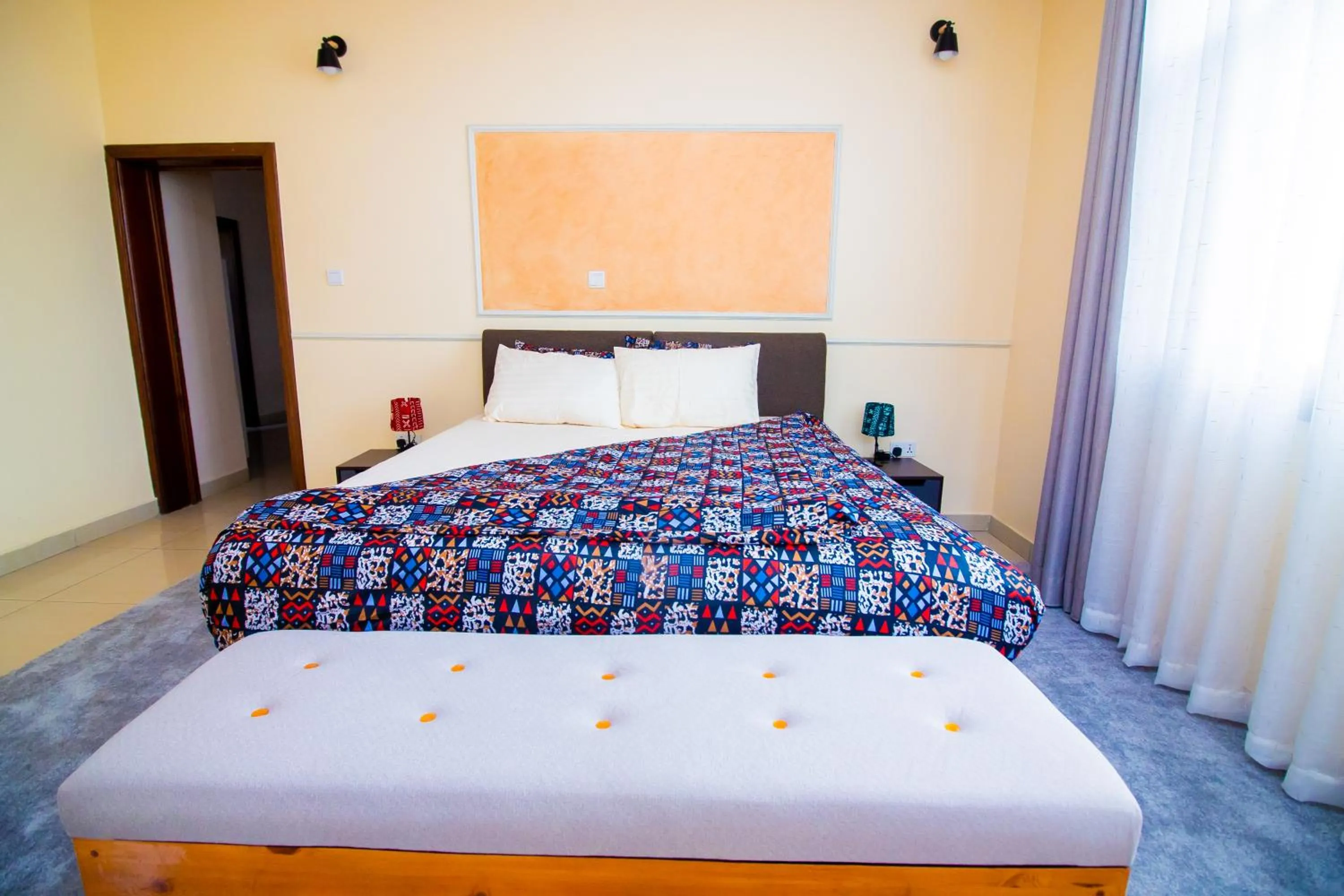 Bed in ArthillsBoutiqueHotel