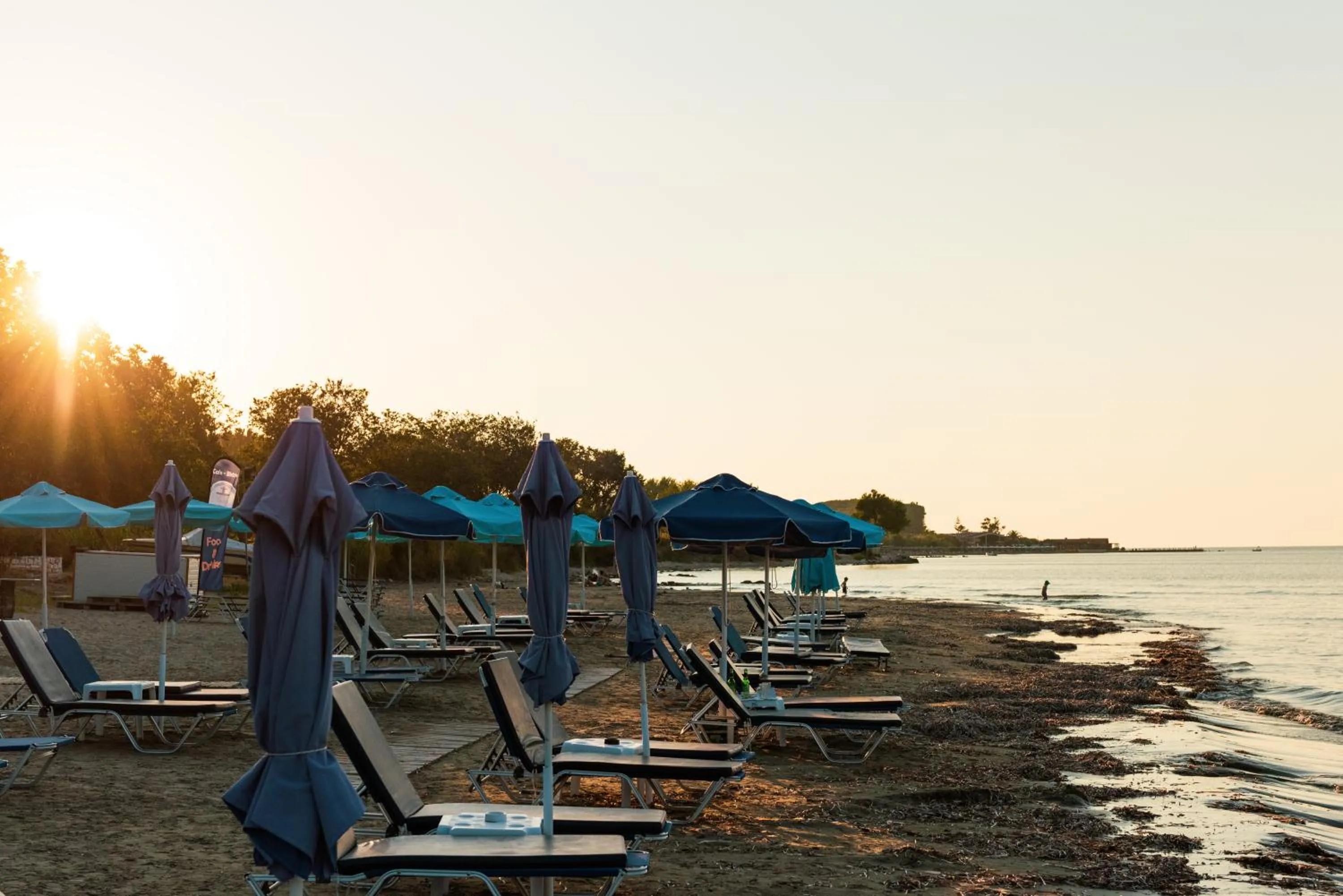 Beach in Aphrodite Beach Hotel Corfu