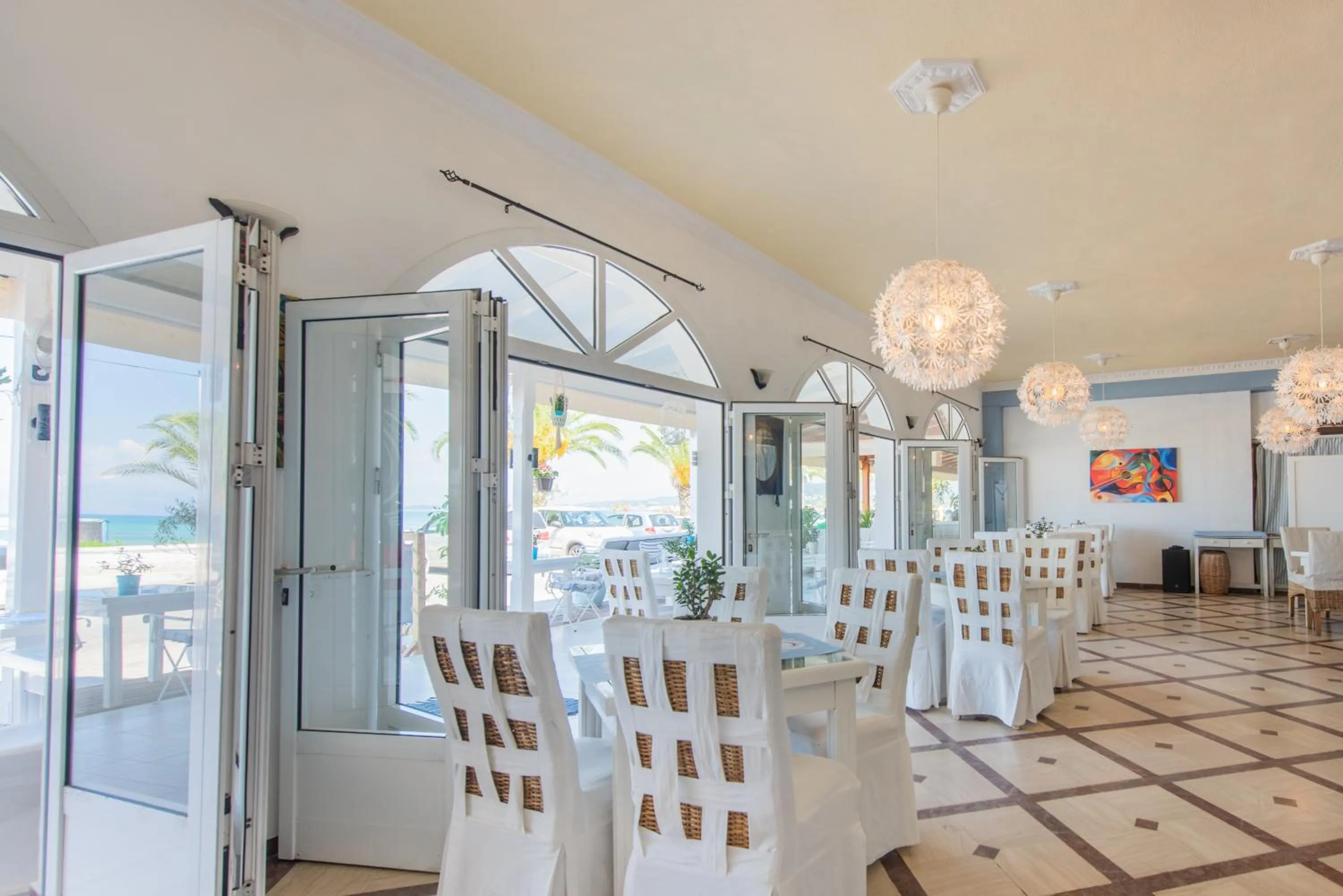 Restaurant/places to eat in Aphrodite Beach Hotel Corfu