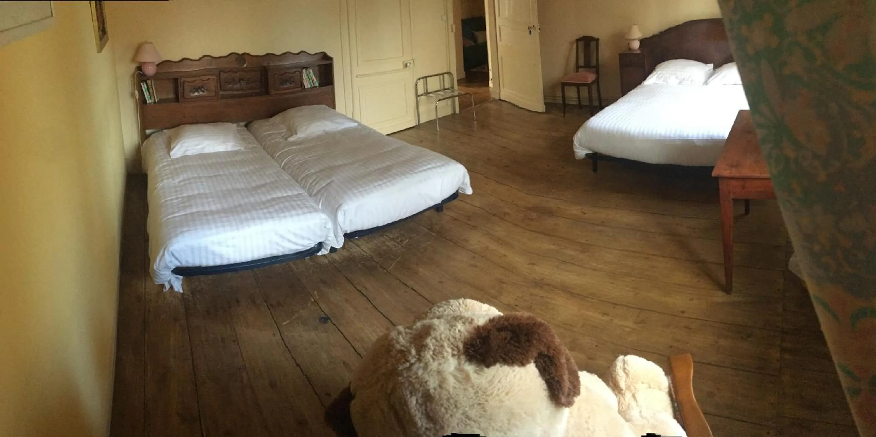 Bed in Chateau De Grosfy