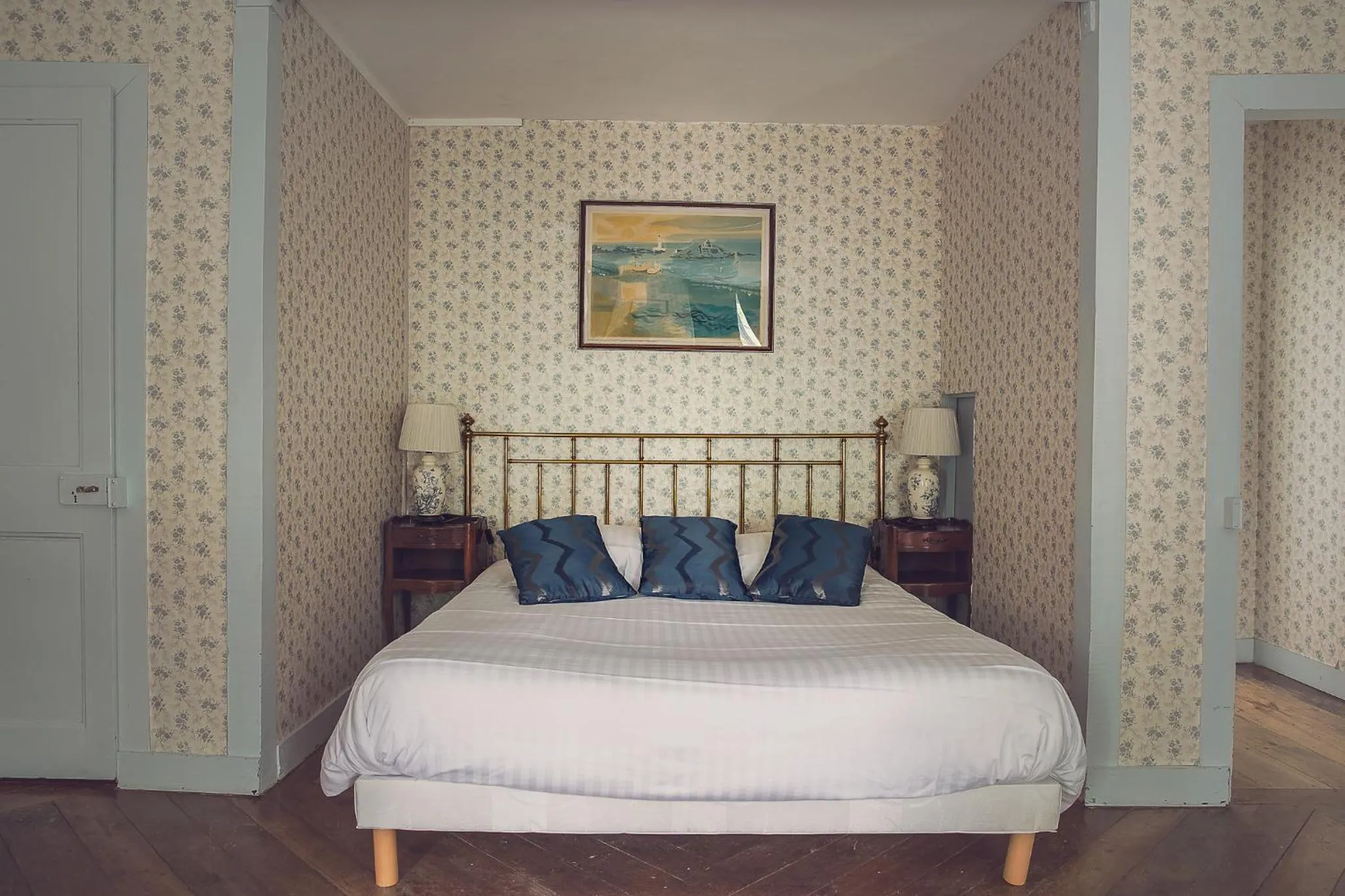 Bed in Chateau De Grosfy