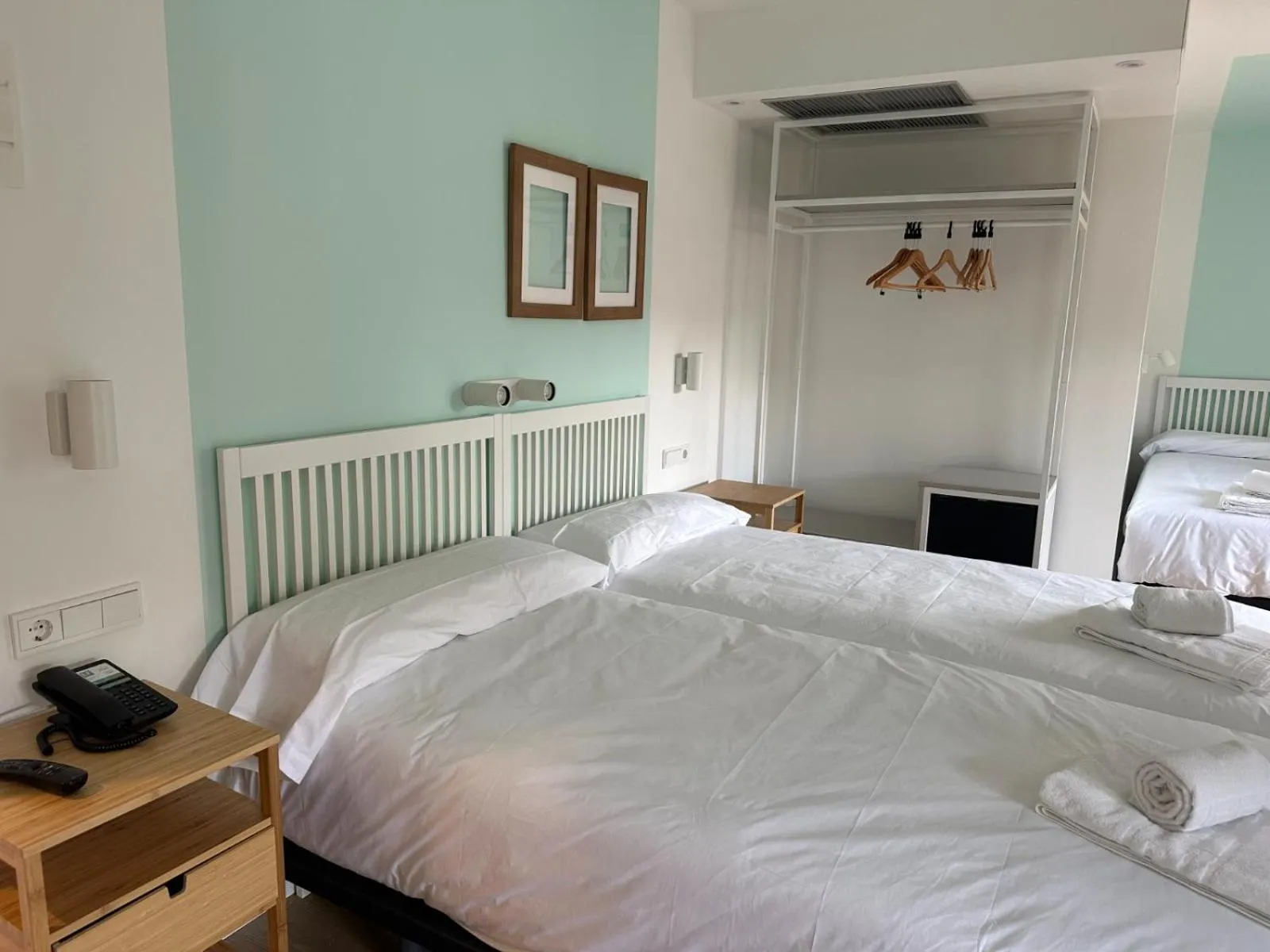 Bed in Hotel Virgen de Covadonga