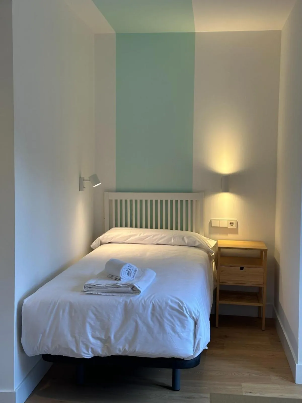 Bed in Hotel Virgen de Covadonga