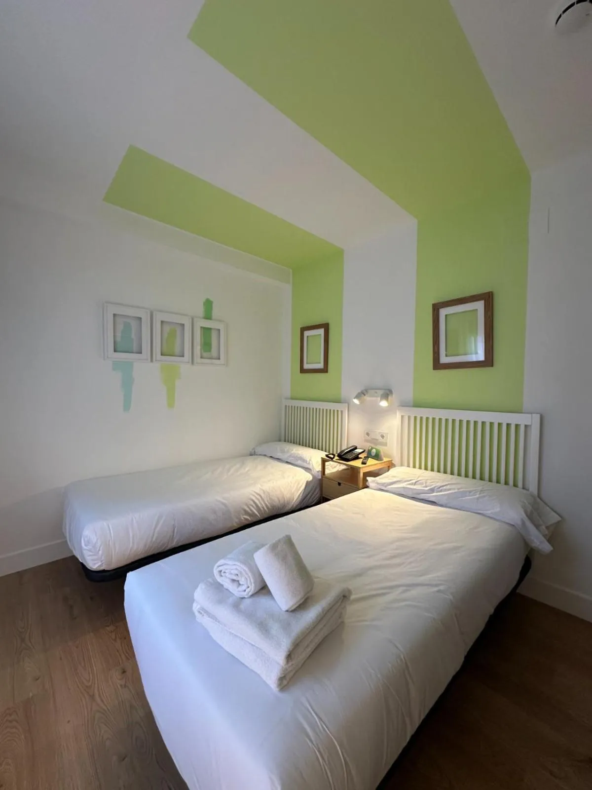 Bed in Hotel Virgen de Covadonga