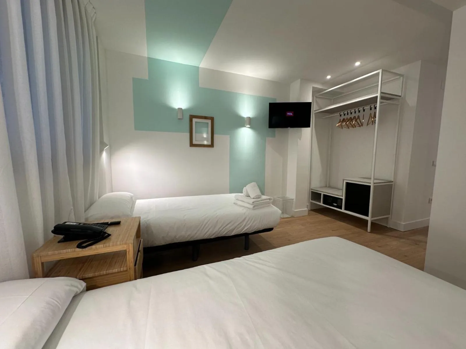 Bed in Hotel Virgen de Covadonga