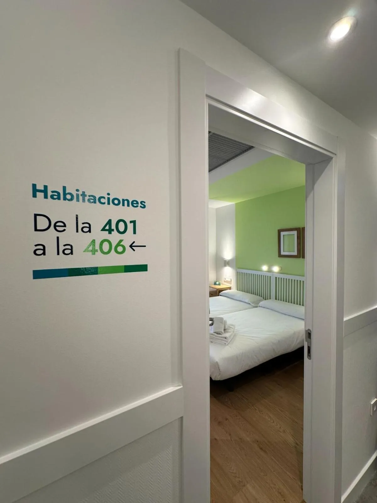 Bed in Hotel Virgen de Covadonga