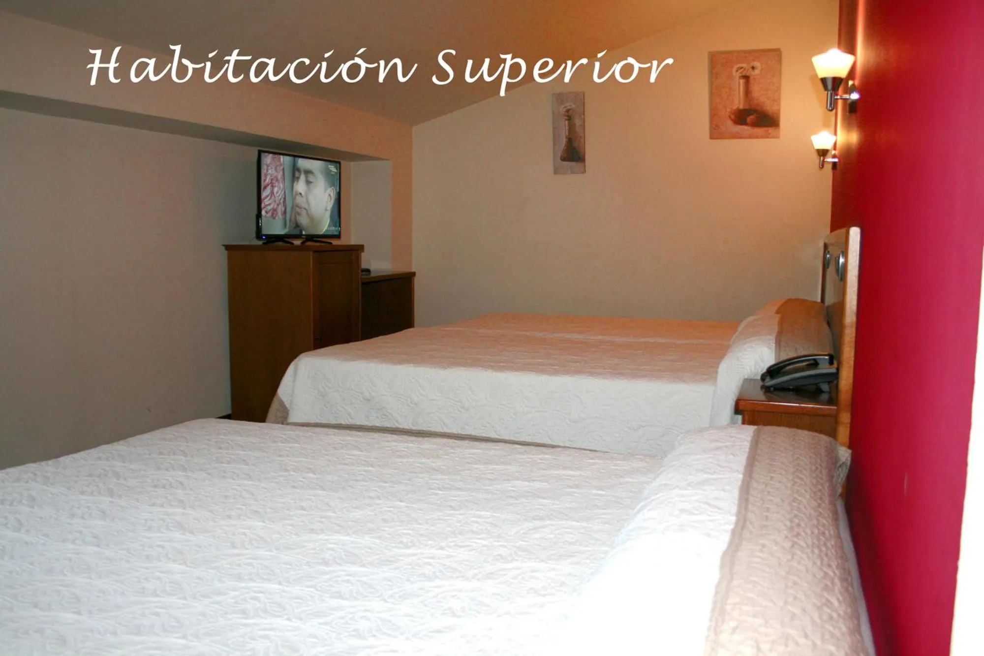 TV and multimedia, Bed in Hotel Virgen de Covadonga
