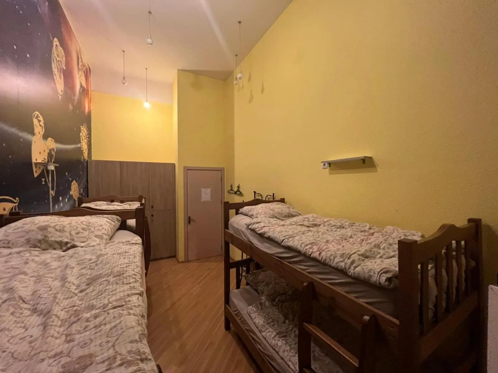 Bedroom, Bed in Galaxy Hostel