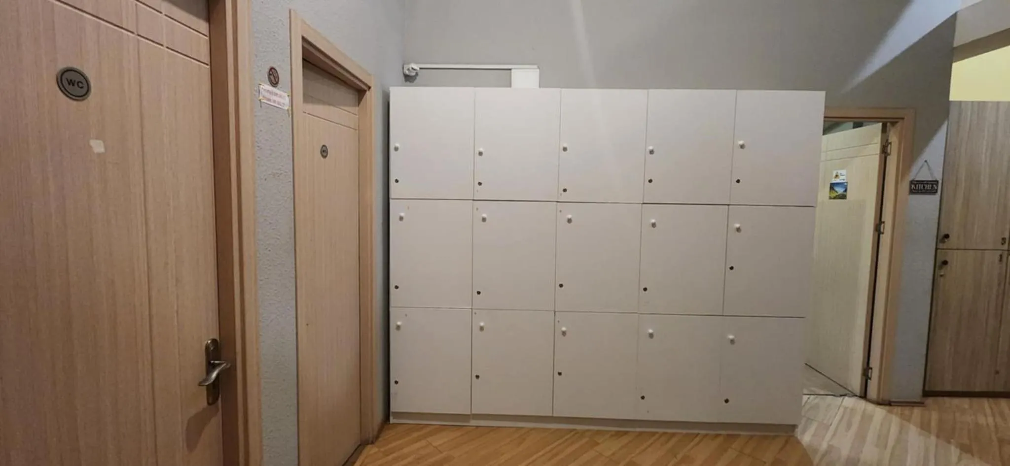 wardrobe in Galaxy Hostel