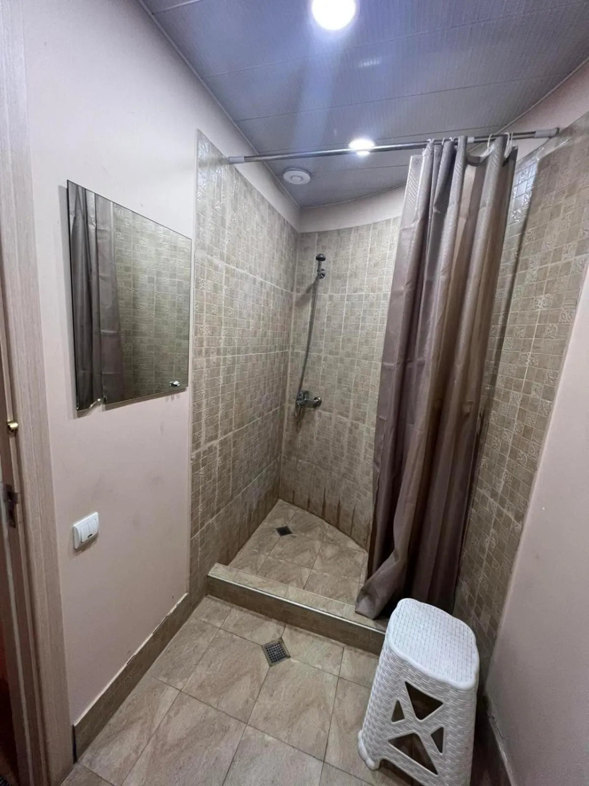 Shower in Galaxy Hostel