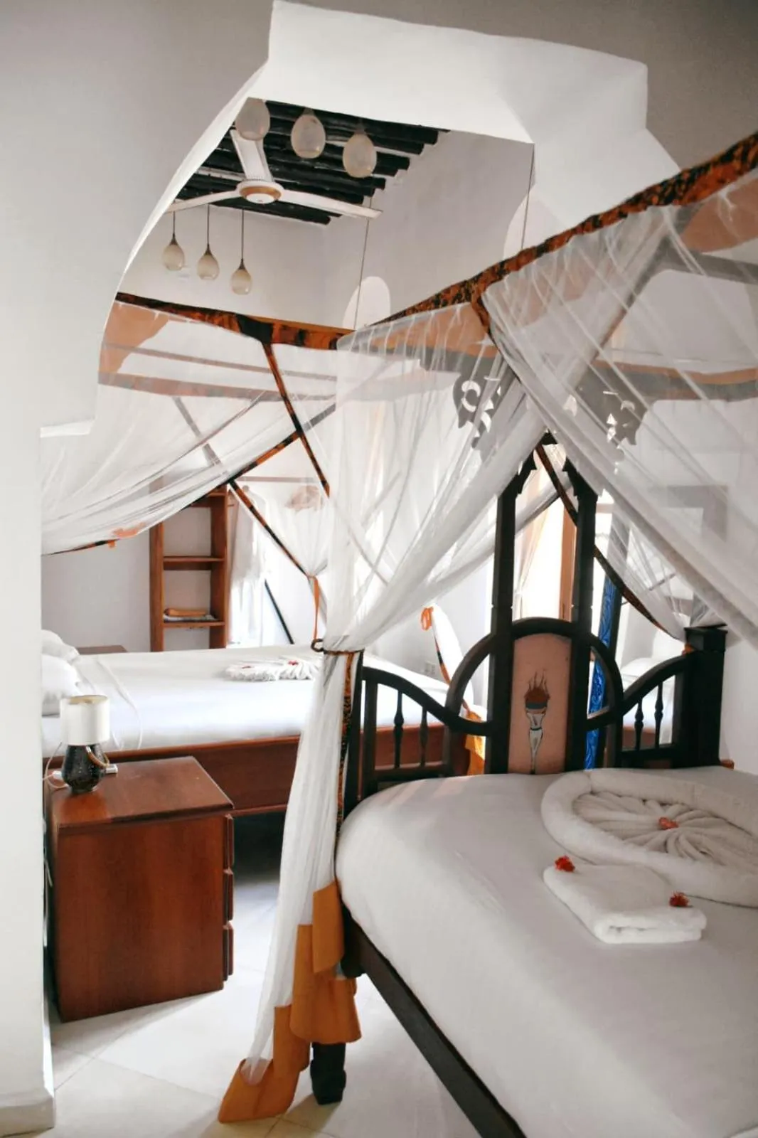 Bedroom, Bed in Habari House