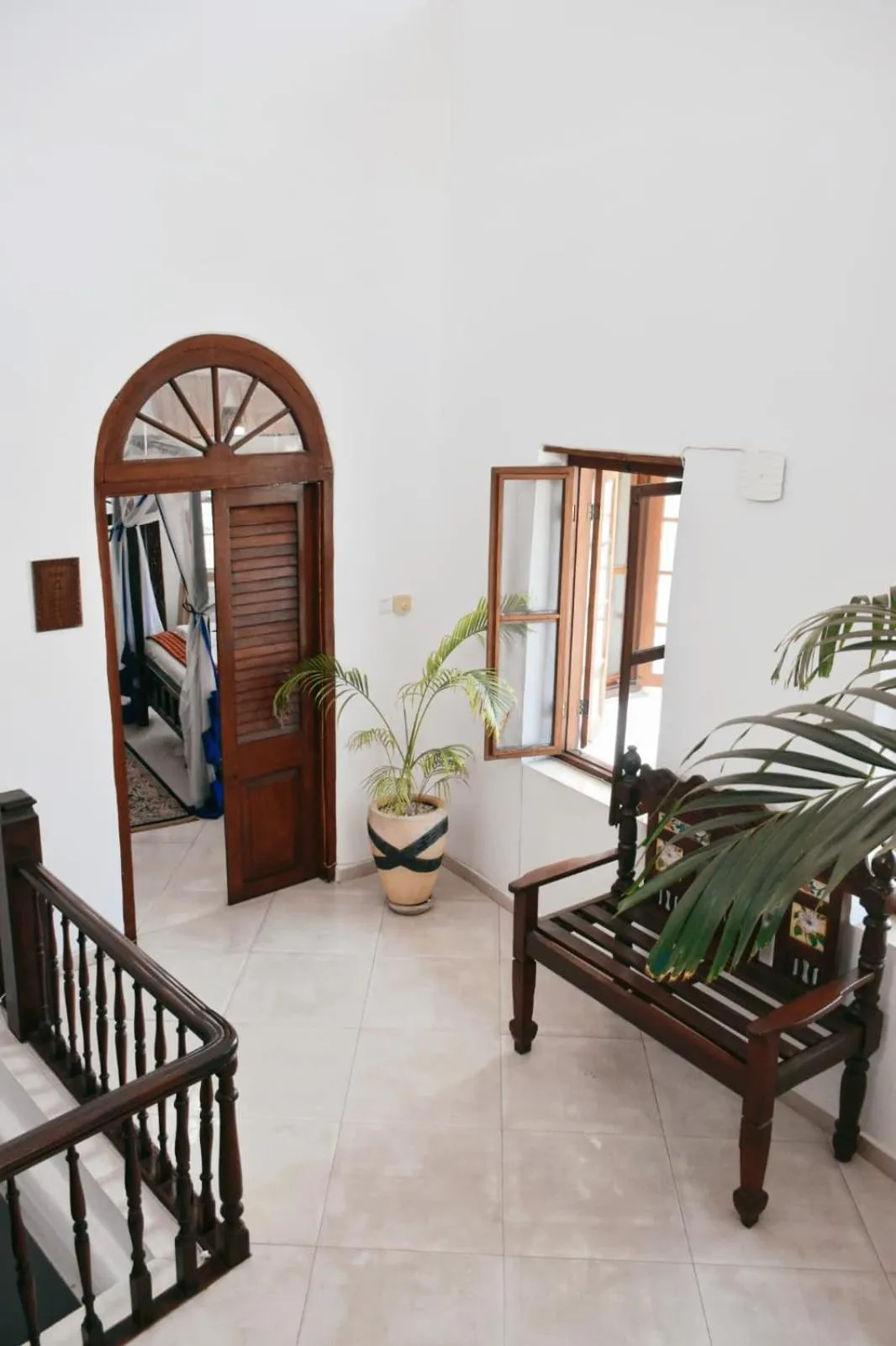 Seating area in Habari House