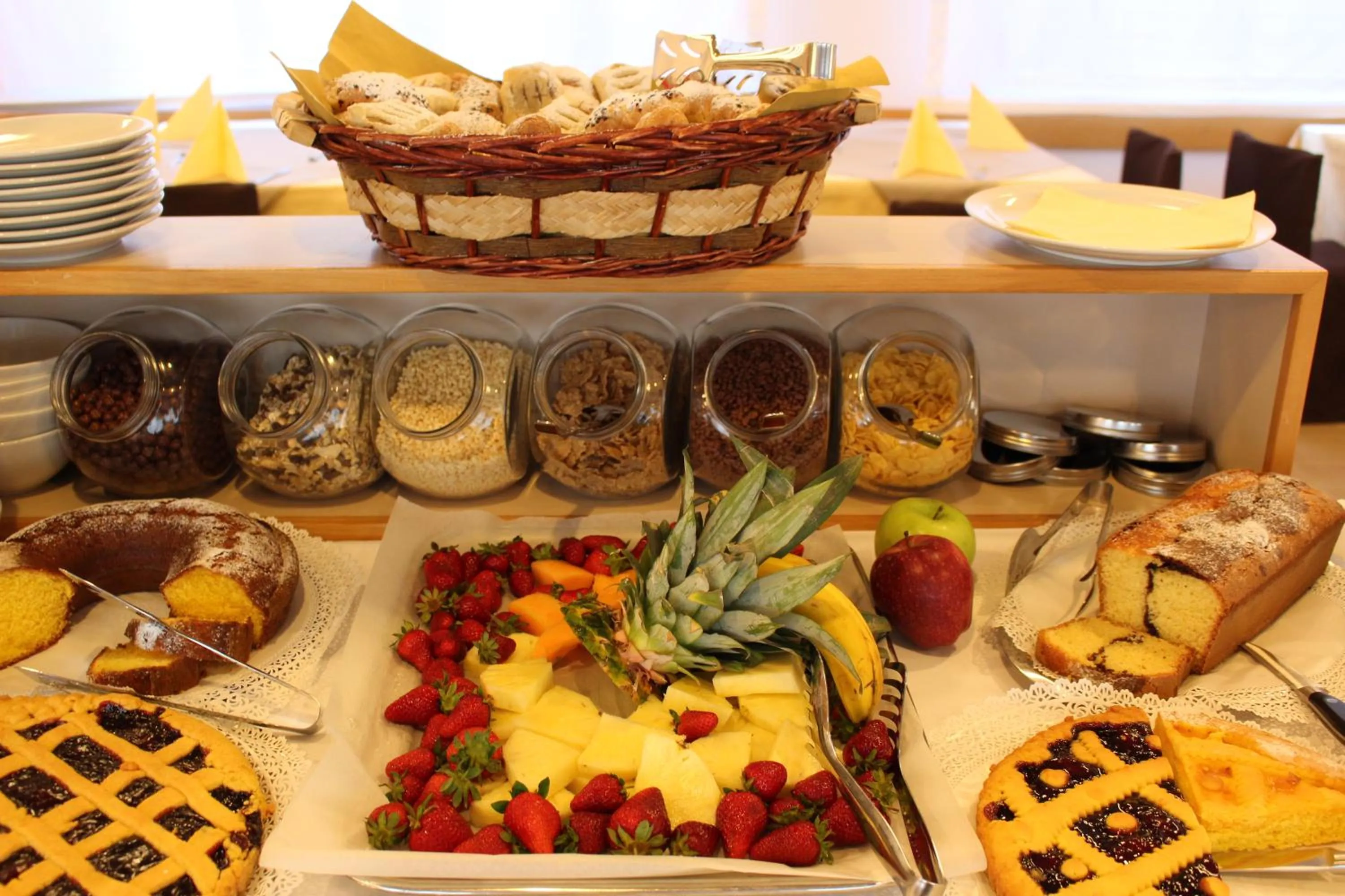 Buffet breakfast in Hotel Emma